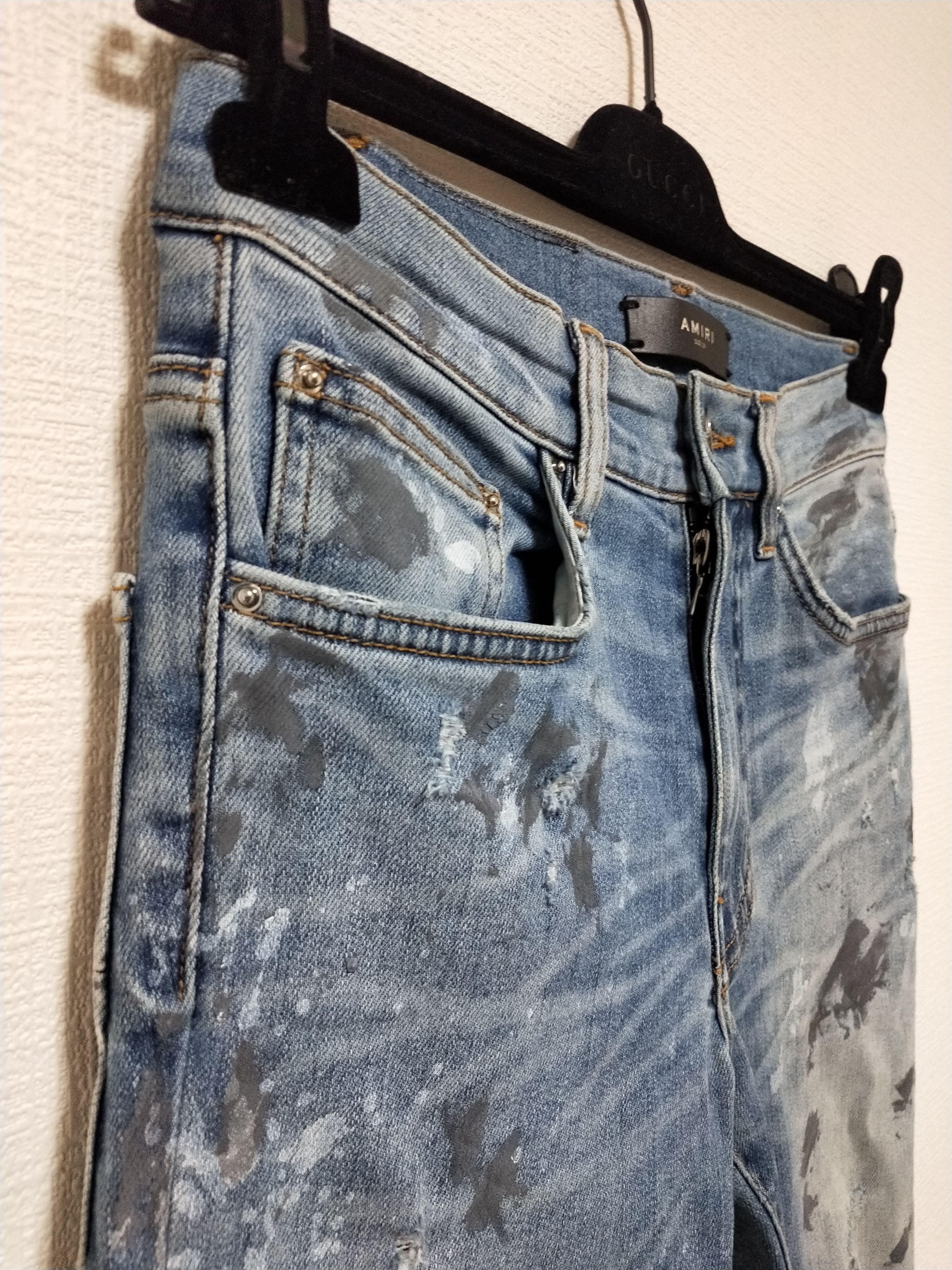 Amiri Painter Broken Jeans Size US 29 - 4 Thumbnail