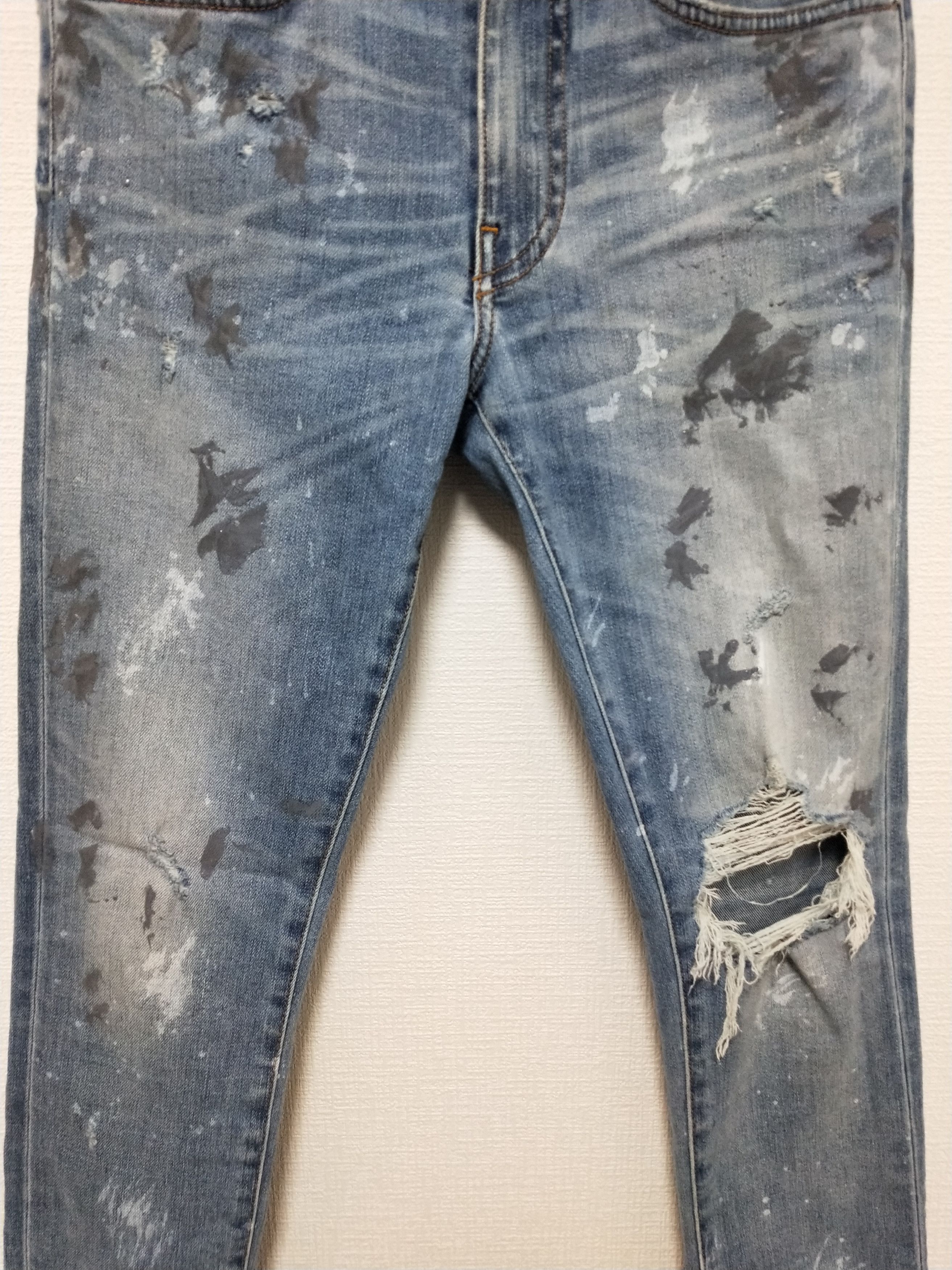 Amiri Painter Broken Jeans Size US 29 - 3 Thumbnail