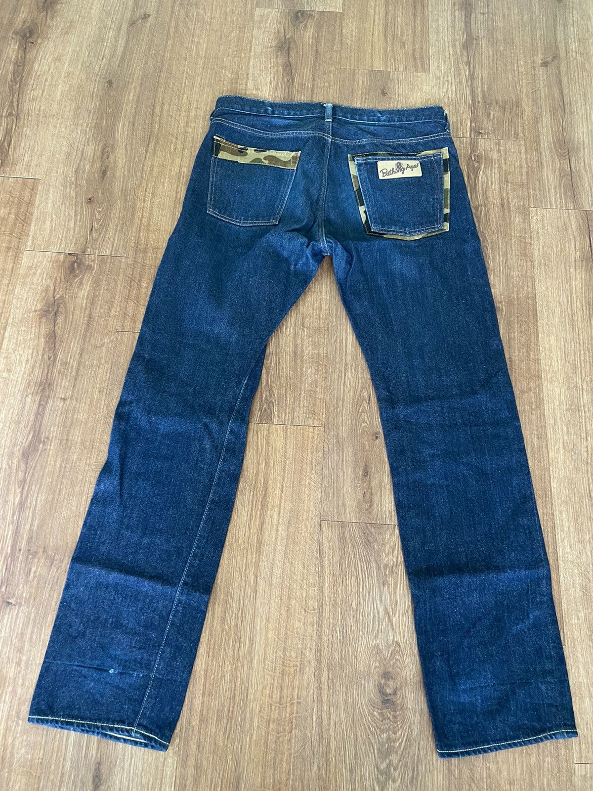 Bape bape jeans / ABC camo / selvedge Size US 34 / EU 50 - 2 Thumbnail