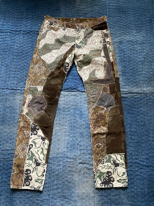 Kapital, Pants, Rare Kapital Boro Patchwork Pants Size 2