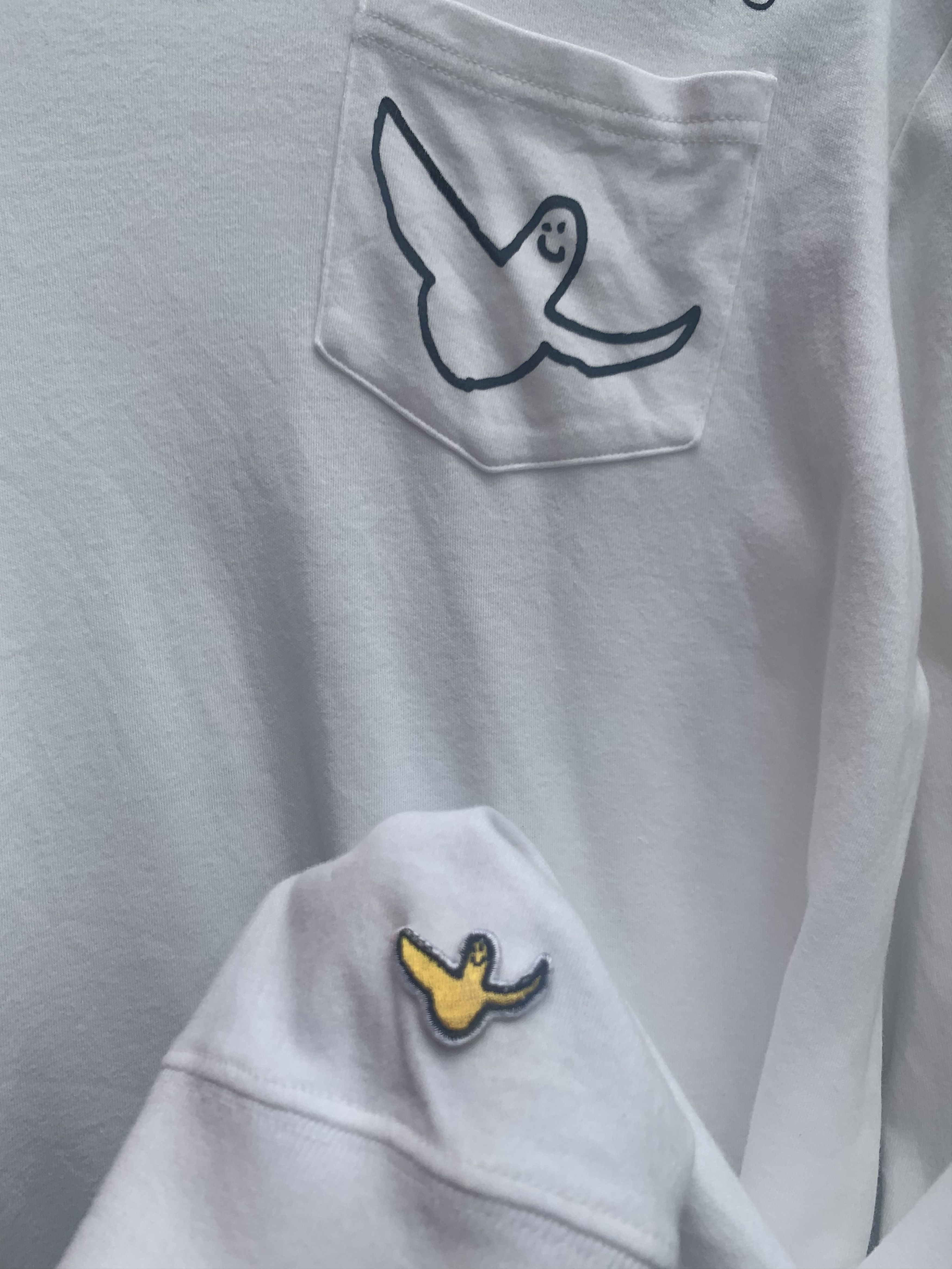 Vintage Vintage Mark Gonzales Pocket Long Sleeve Tee Size US L / EU 52-54 / 3 - 3 Thumbnail