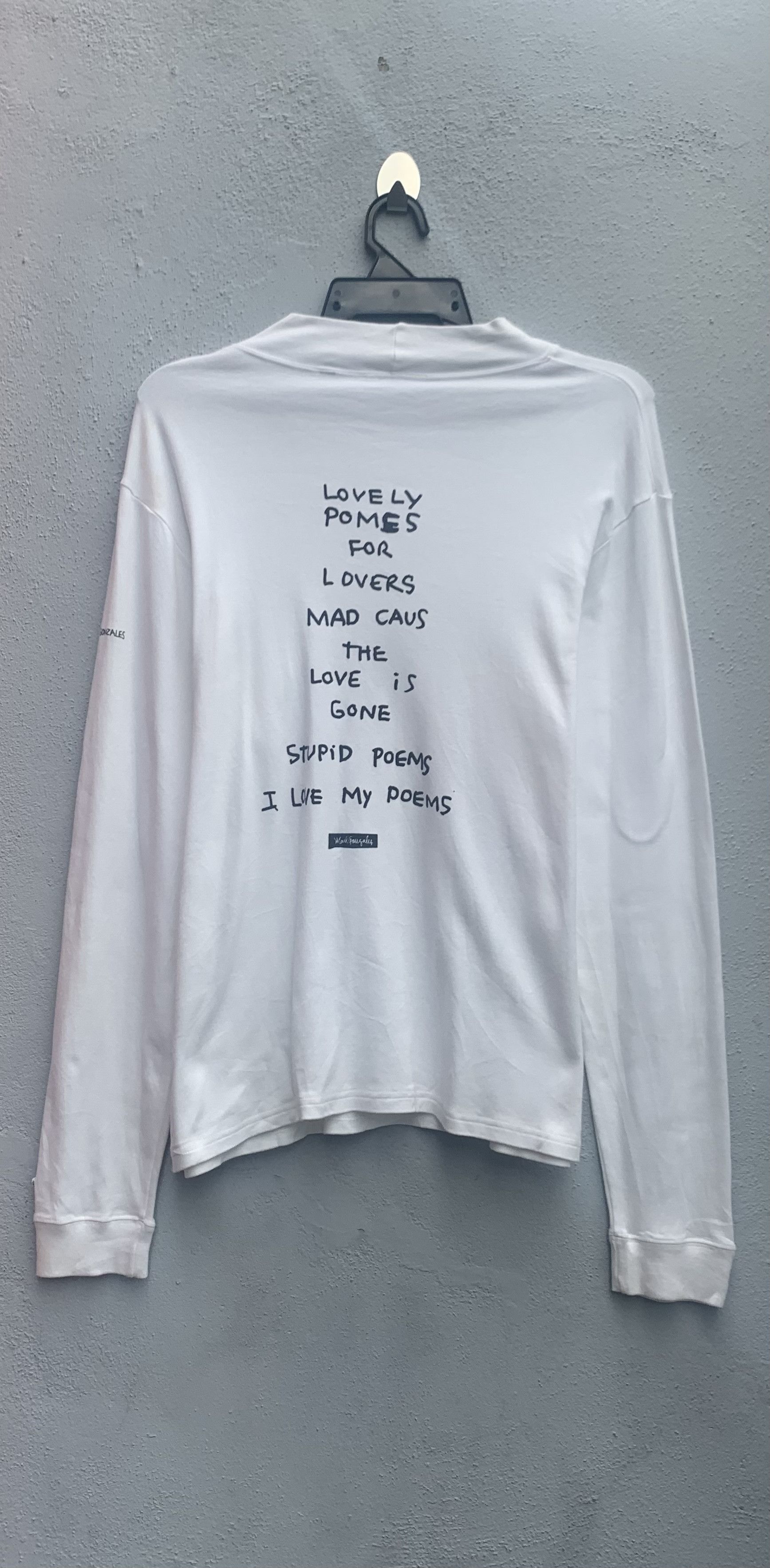 Vintage Vintage Mark Gonzales Pocket Long Sleeve Tee Size US L / EU 52-54 / 3 - 2 Thumbnail