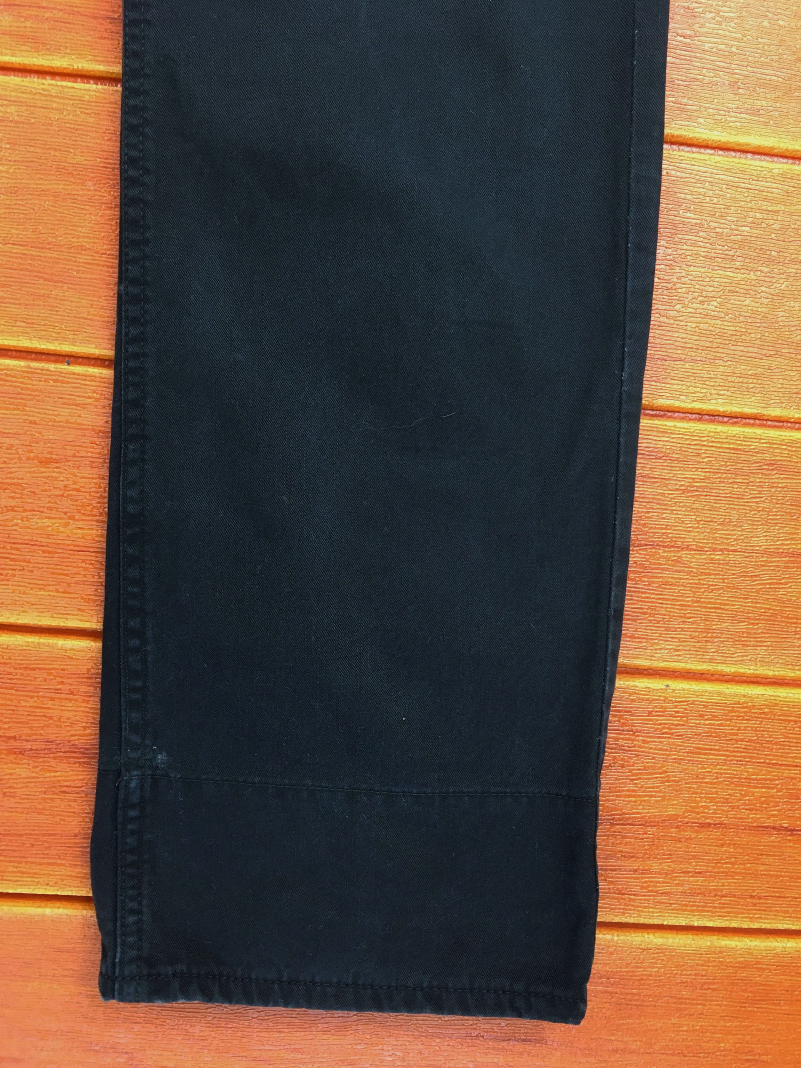 Montage Vintage 90s MONTAGE Japan Two Tone Split Denim Jeans Size US 32 / EU 48 - 7 Thumbnail