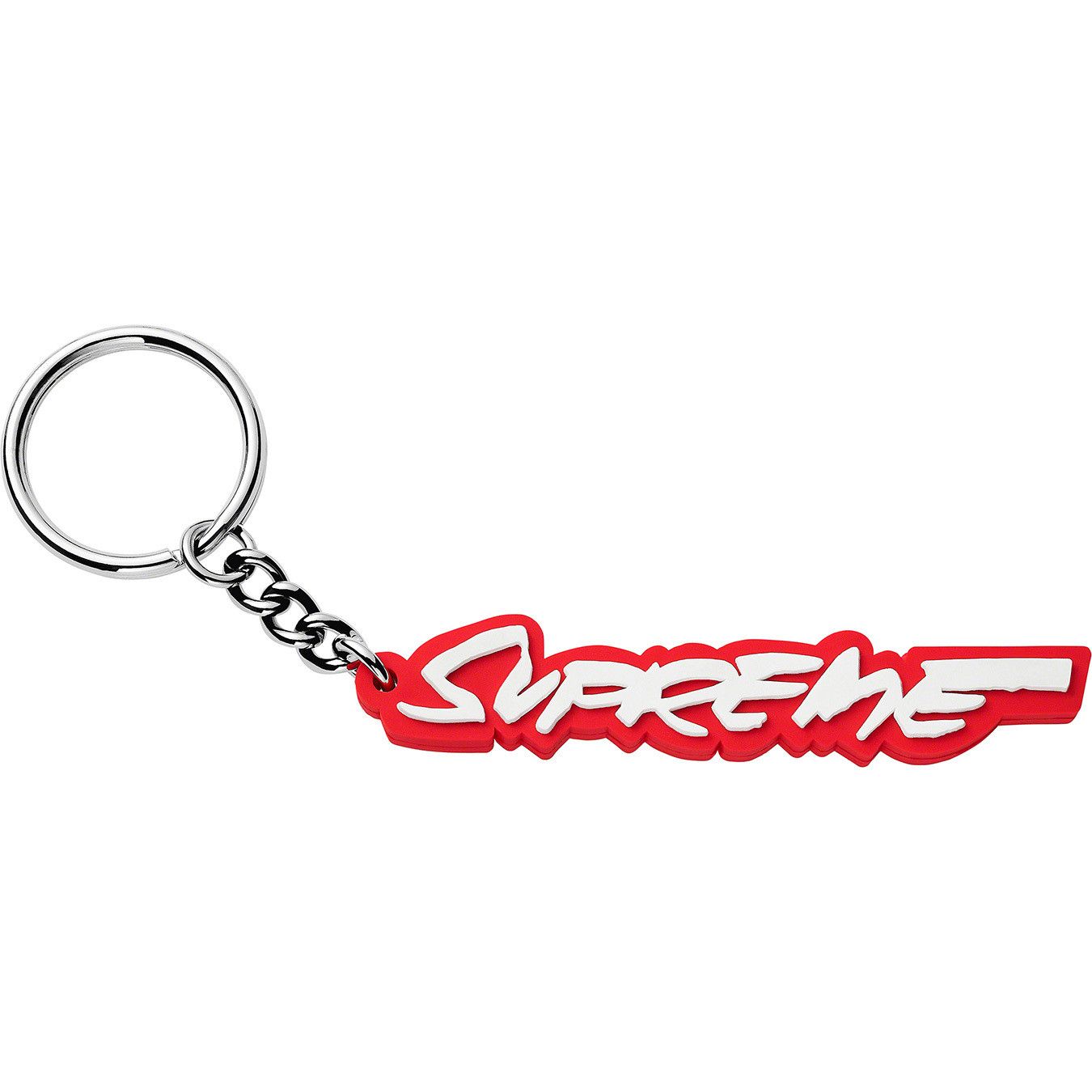 Supreme Supreme Futura Logo Keychain - Red Size ONE SIZE - 1 Thumbnail
