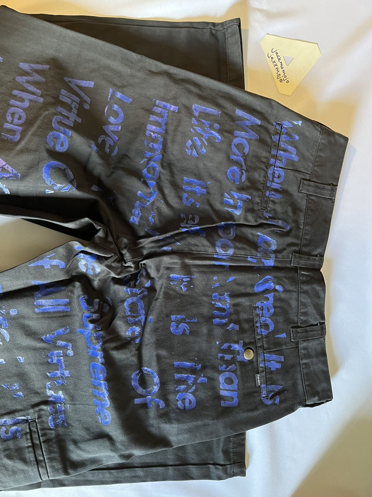 Comme des Garcons × Junya Watanabe × Supreme Supreme JUNYA WATANABE CDG MAN Printed Work Pant Size US 32 / EU 48 - 7 Thumbnail