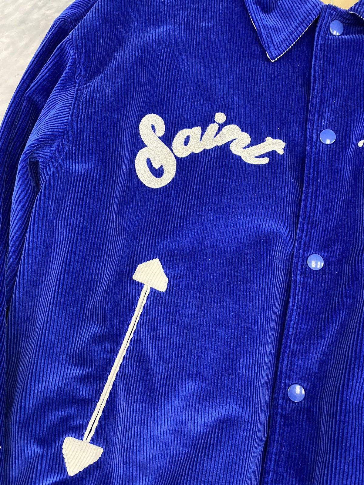 Saint Michael Saint Michael Saint Sinner Circus corduroy varsity jacket Size US M / EU 48-50 / 2 - 4 Thumbnail
