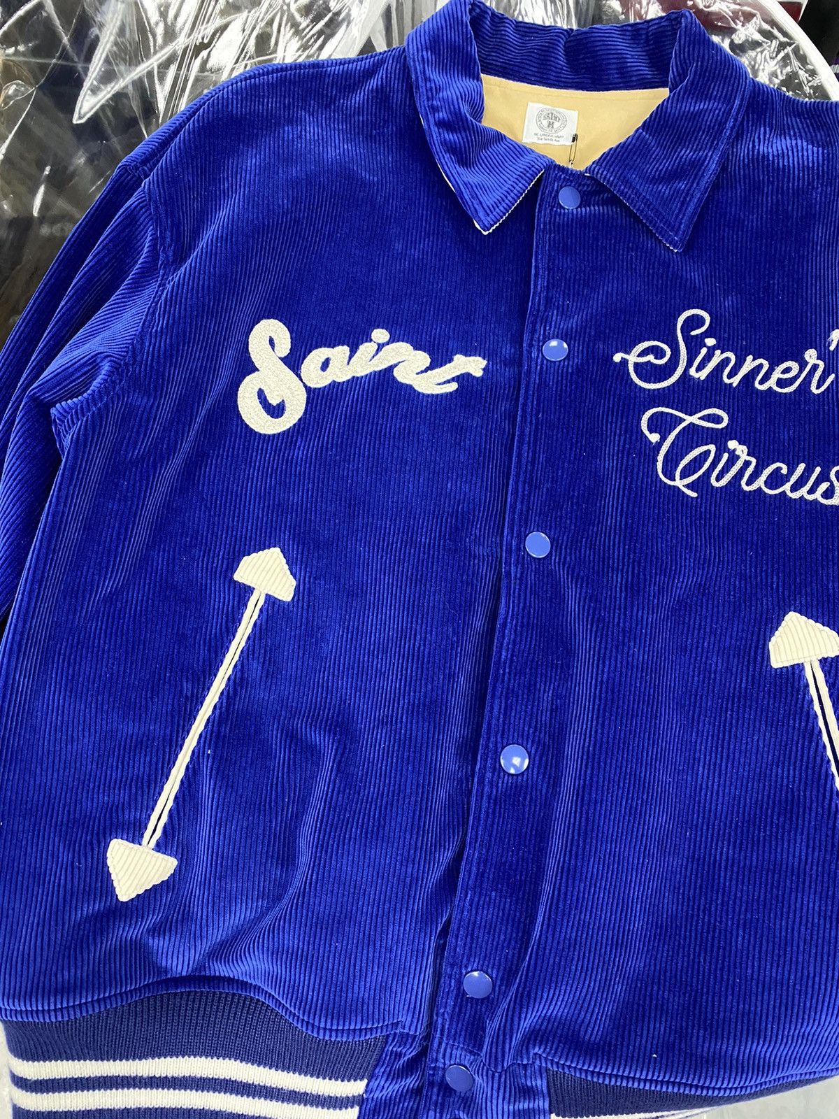 Saint Michael Saint Michael Saint Sinner Circus corduroy varsity jacket Size US M / EU 48-50 / 2 - 15 Thumbnail