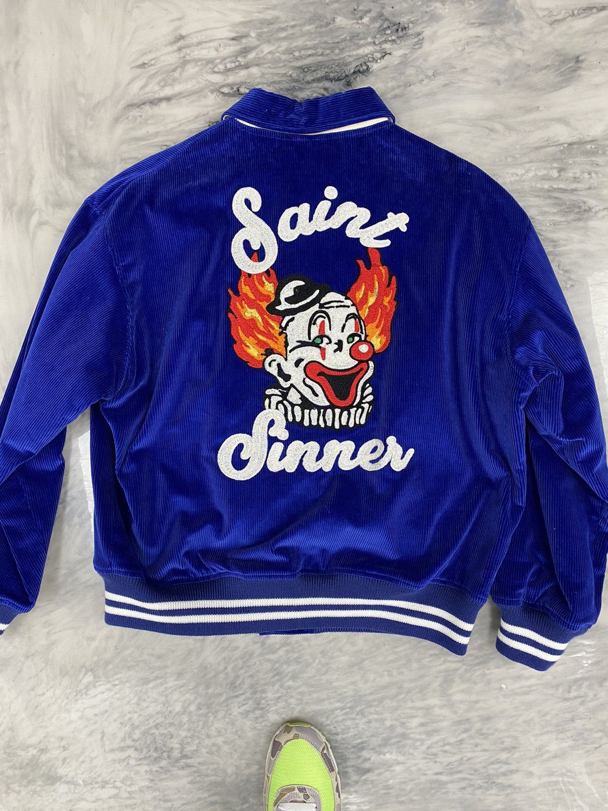Saint Michael Saint Michael Saint Sinner Circus corduroy varsity jacket Size US M / EU 48-50 / 2 - 14 Thumbnail