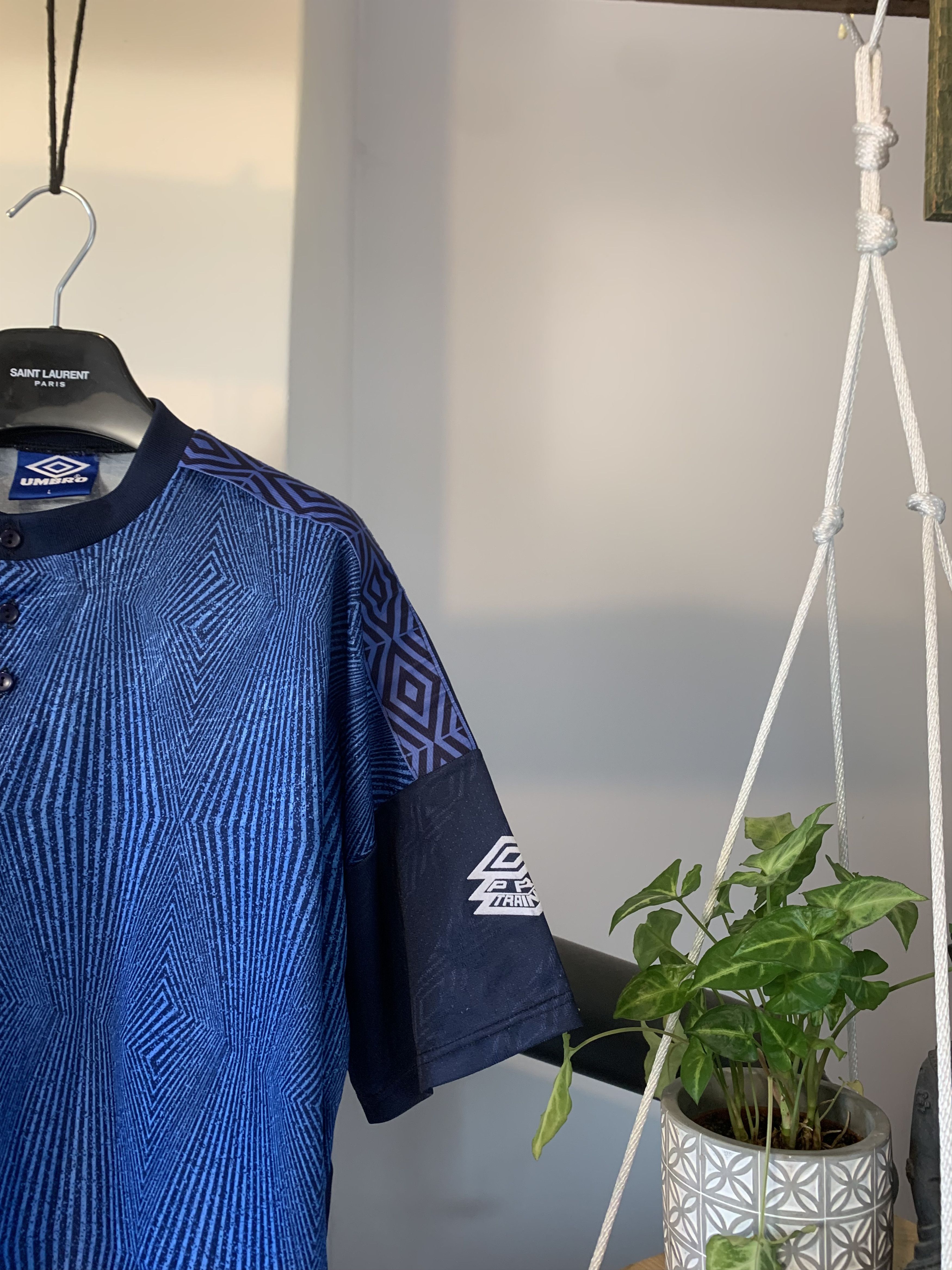 Umbro × Vintage 90s Umbro Pro Training Soccer Jersey Size US L / EU 52-54 / 3 - 5 Thumbnail