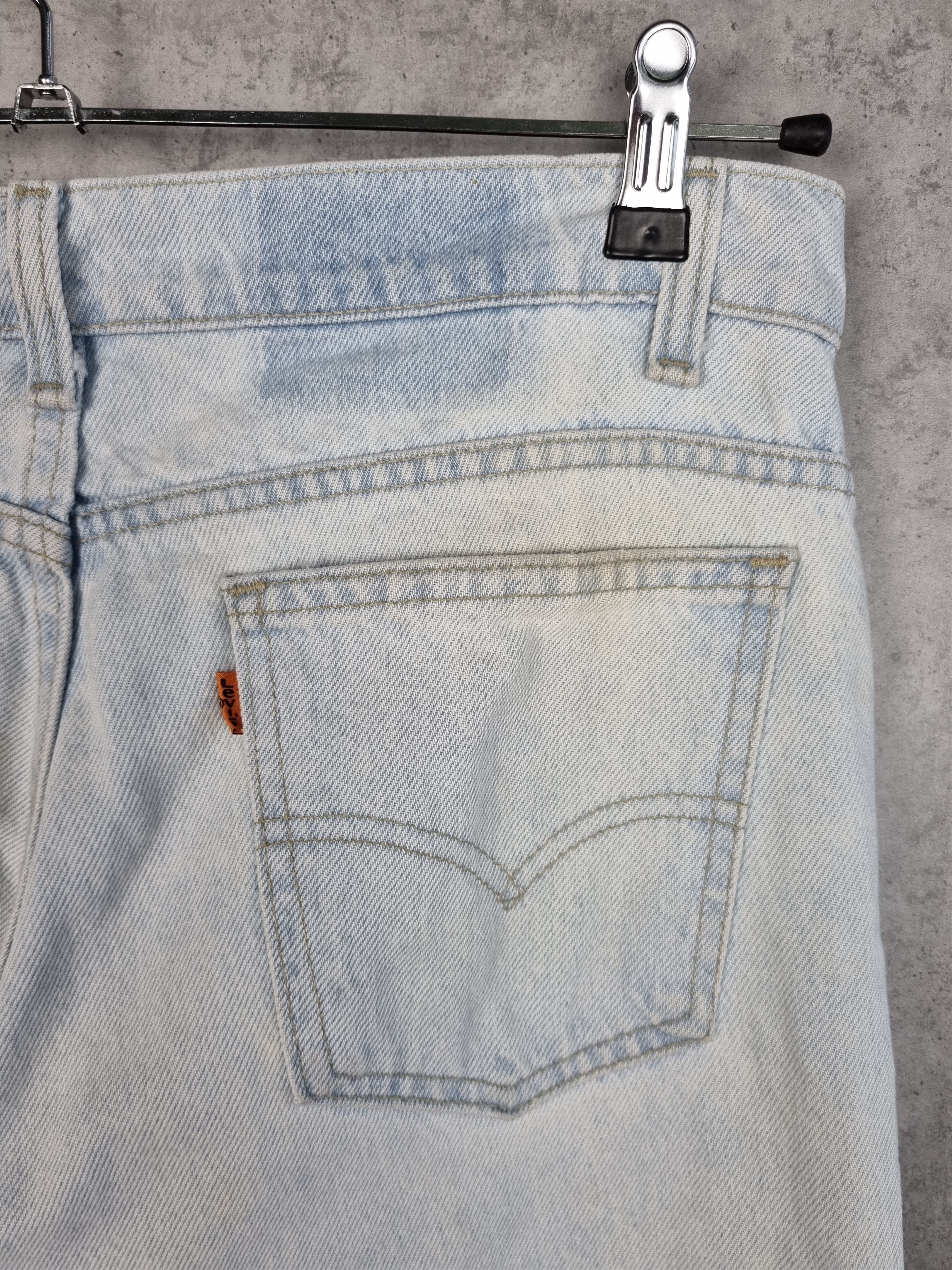 Levi's × Vintage Dirty Rare 80s LEVIS 550 Vintage Denim Jeans Faded Size US 32 / EU 48 - 3 Thumbnail
