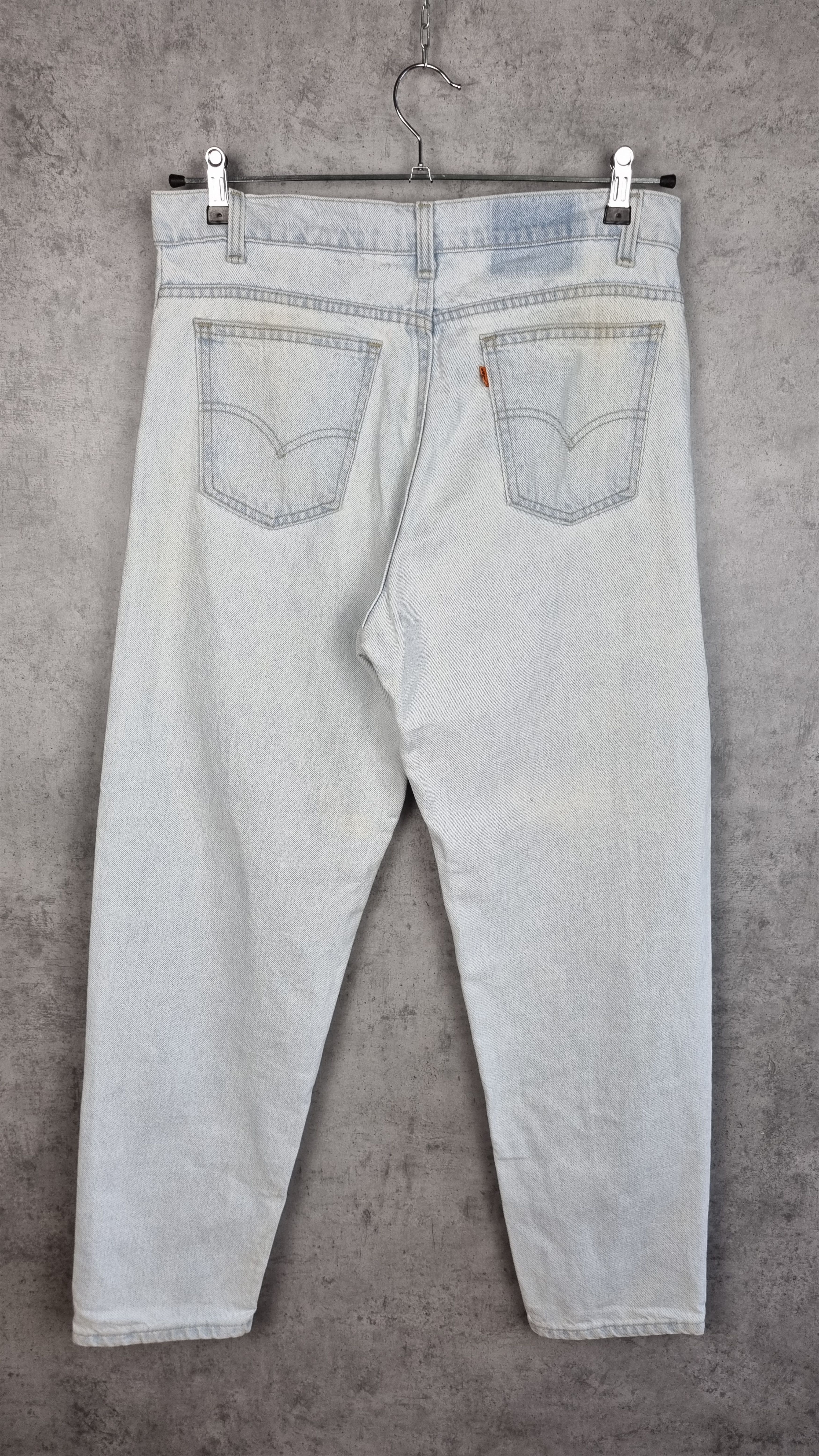 Levi's × Vintage Dirty Rare 80s LEVIS 550 Vintage Denim Jeans Faded Size US 32 / EU 48 - 17 Thumbnail
