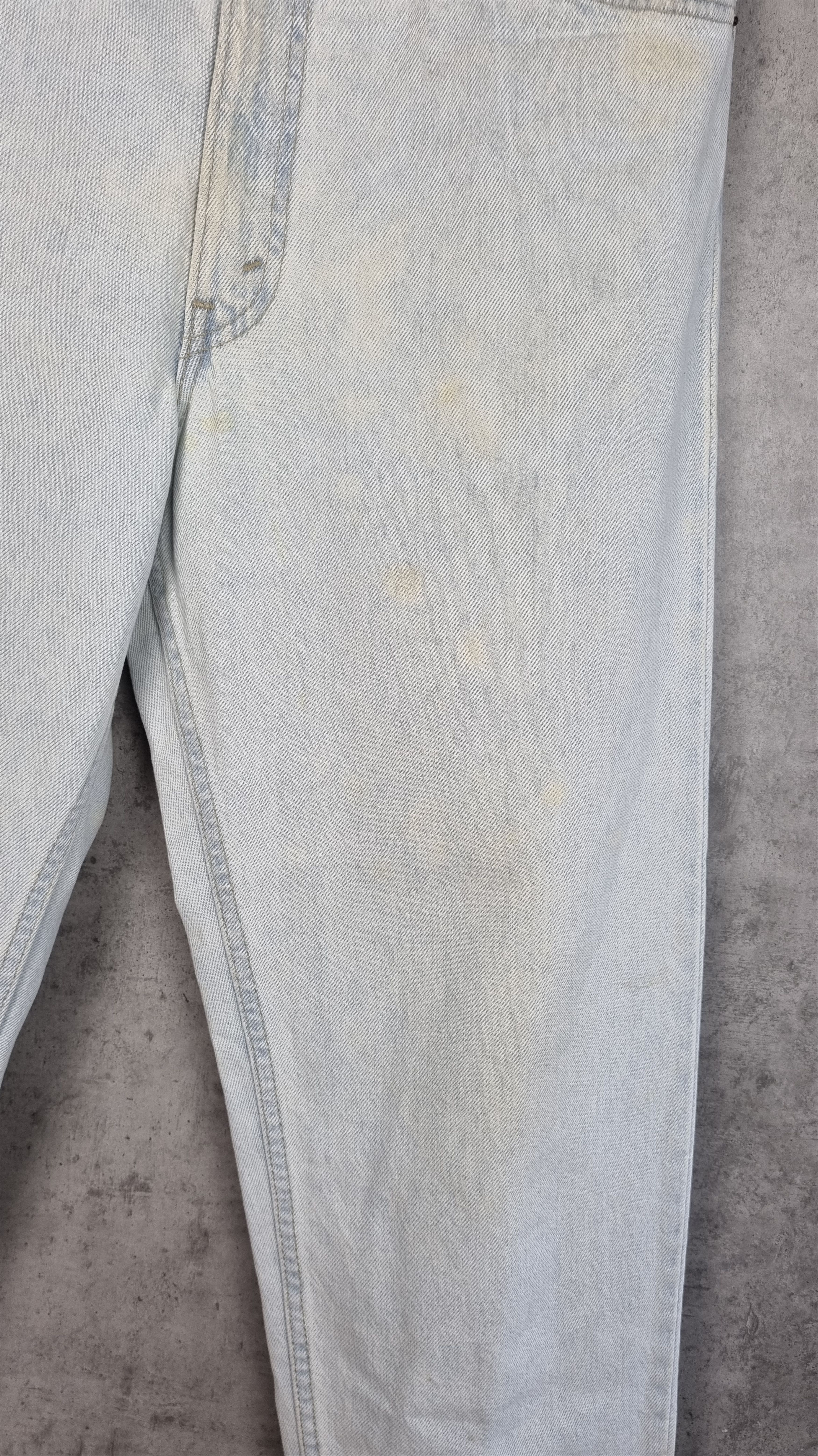 Levi's × Vintage Dirty Rare 80s LEVIS 550 Vintage Denim Jeans Faded Size US 32 / EU 48 - 10 Thumbnail