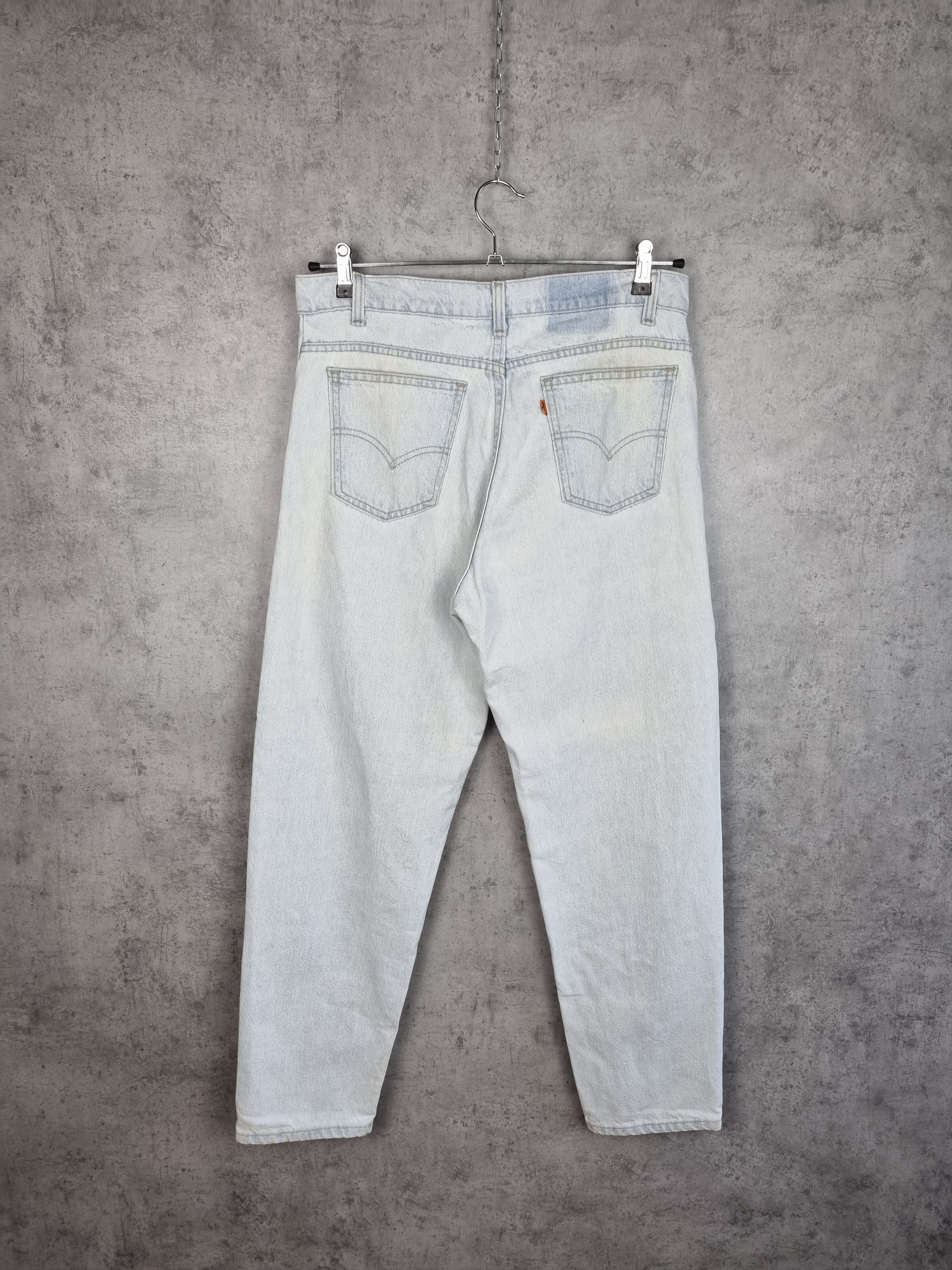Levi's × Vintage Dirty Rare 80s LEVIS 550 Vintage Denim Jeans Faded Size US 32 / EU 48 - 1 Thumbnail