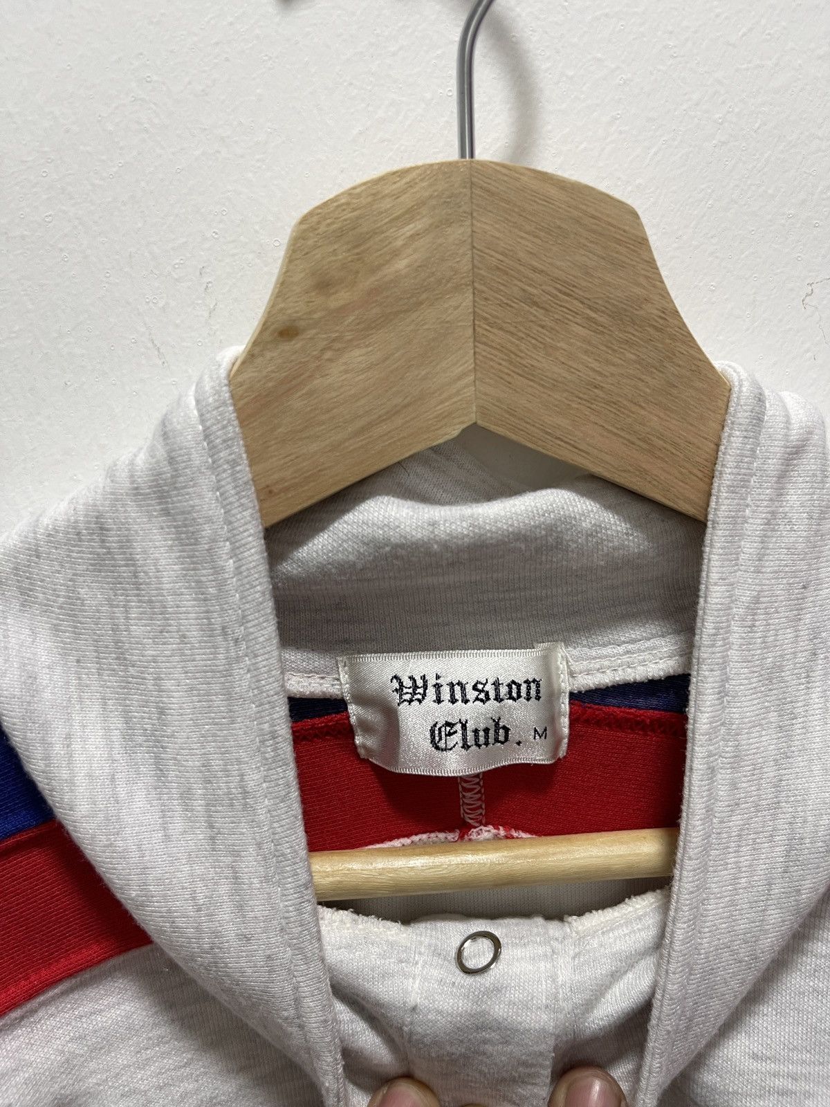 Japanese Brand × Vintage VINTAGE WINSTON CLUB HALF BUTTON SWEATSHIRT Size US S / EU 44-46 / 1 - 8 Thumbnail