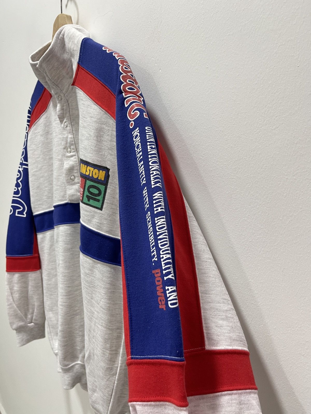 Japanese Brand × Vintage VINTAGE WINSTON CLUB HALF BUTTON SWEATSHIRT Size US S / EU 44-46 / 1 - 3 Thumbnail