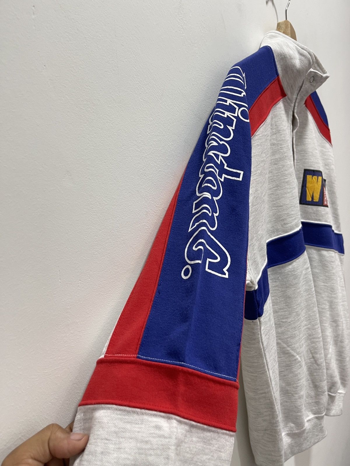 Japanese Brand × Vintage VINTAGE WINSTON CLUB HALF BUTTON SWEATSHIRT Size US S / EU 44-46 / 1 - 4 Thumbnail