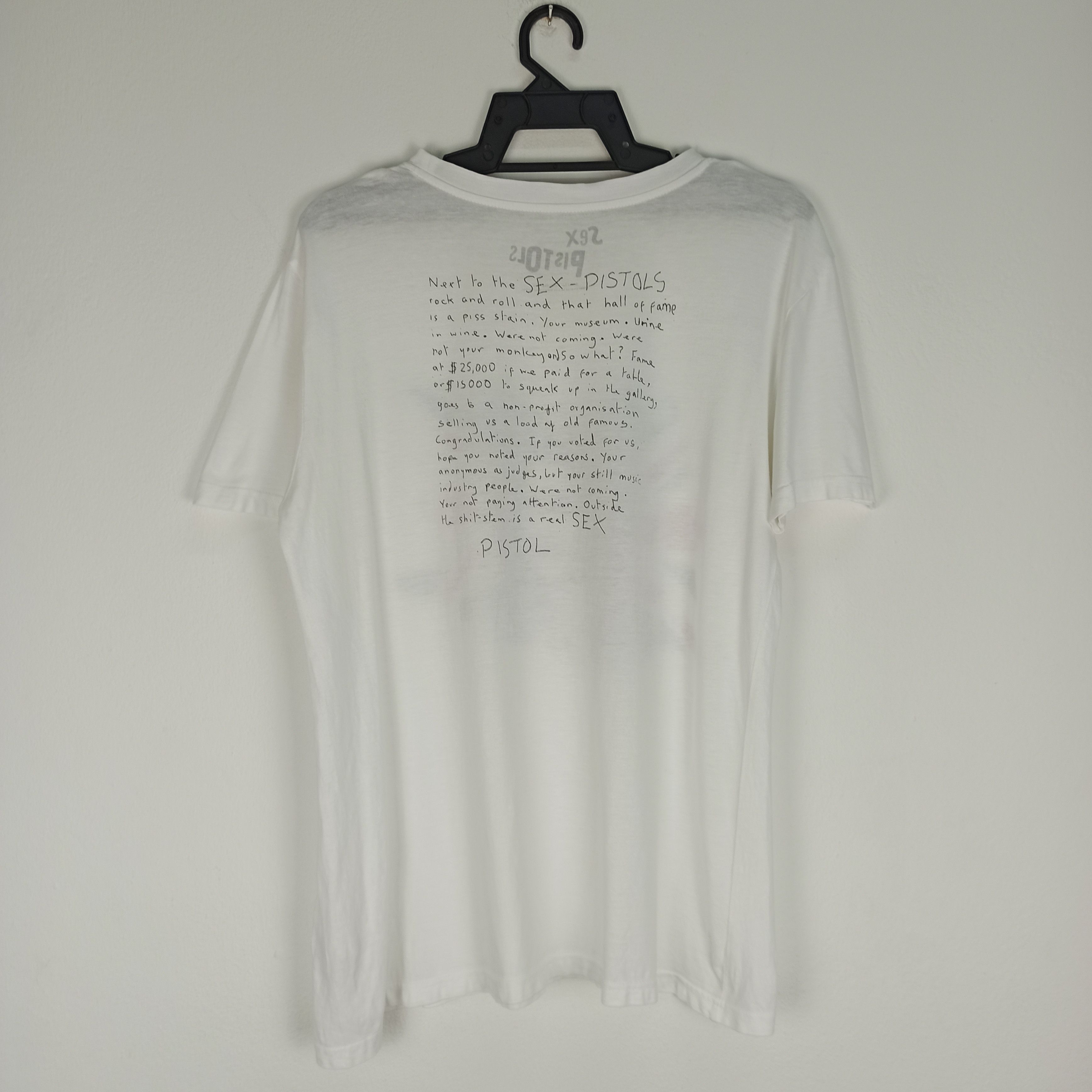 Band Tees 🔥STEALS🔥 SEX PISTOLS PUNK VERY RARE Size US L / EU 52-54 / 3 - 3 Thumbnail