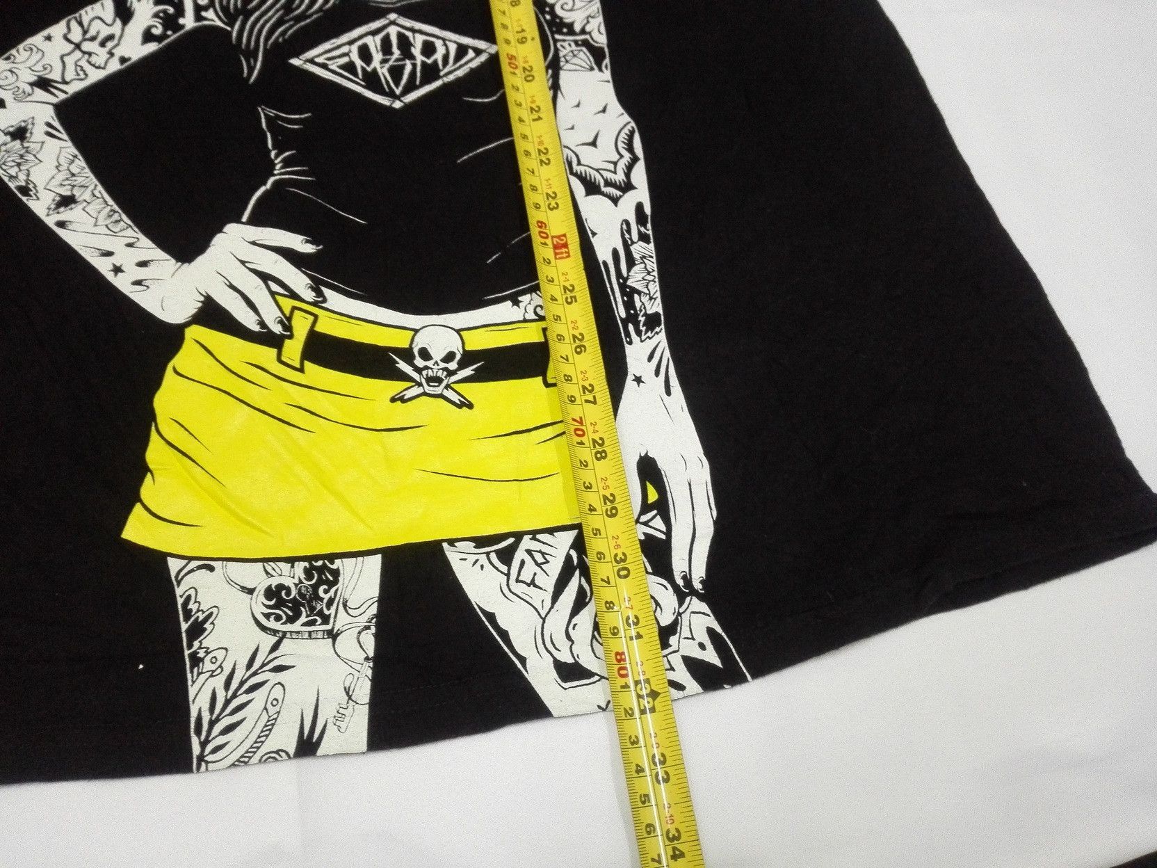 Other FATAL Tattoo Art Cool Graphic Women Gangsta Tee Size ONE SIZE - 5 Thumbnail