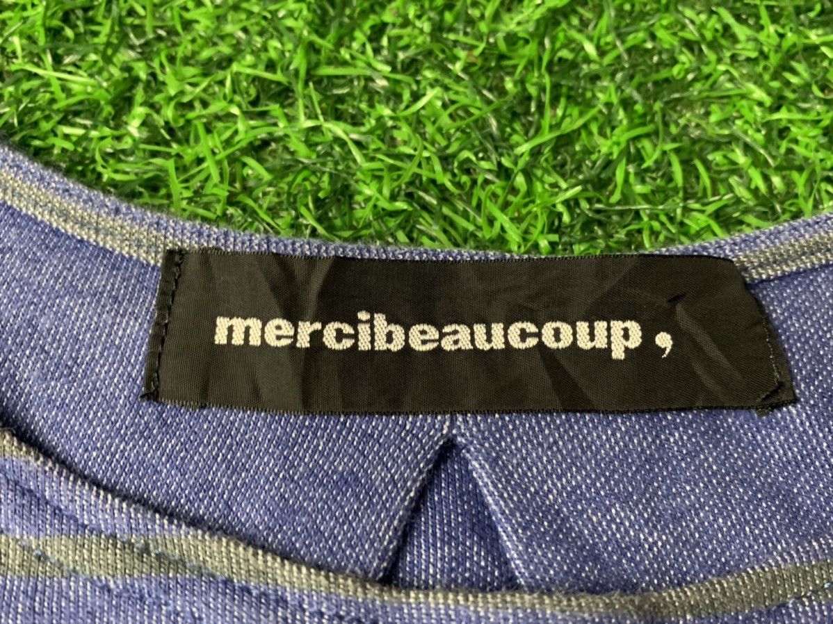 mercibeaucoup Rare Design Mercibeaucoup Baggy Tee Striped Unique Art Size M / US 6-8 / IT 42-44 - 2 Thumbnail