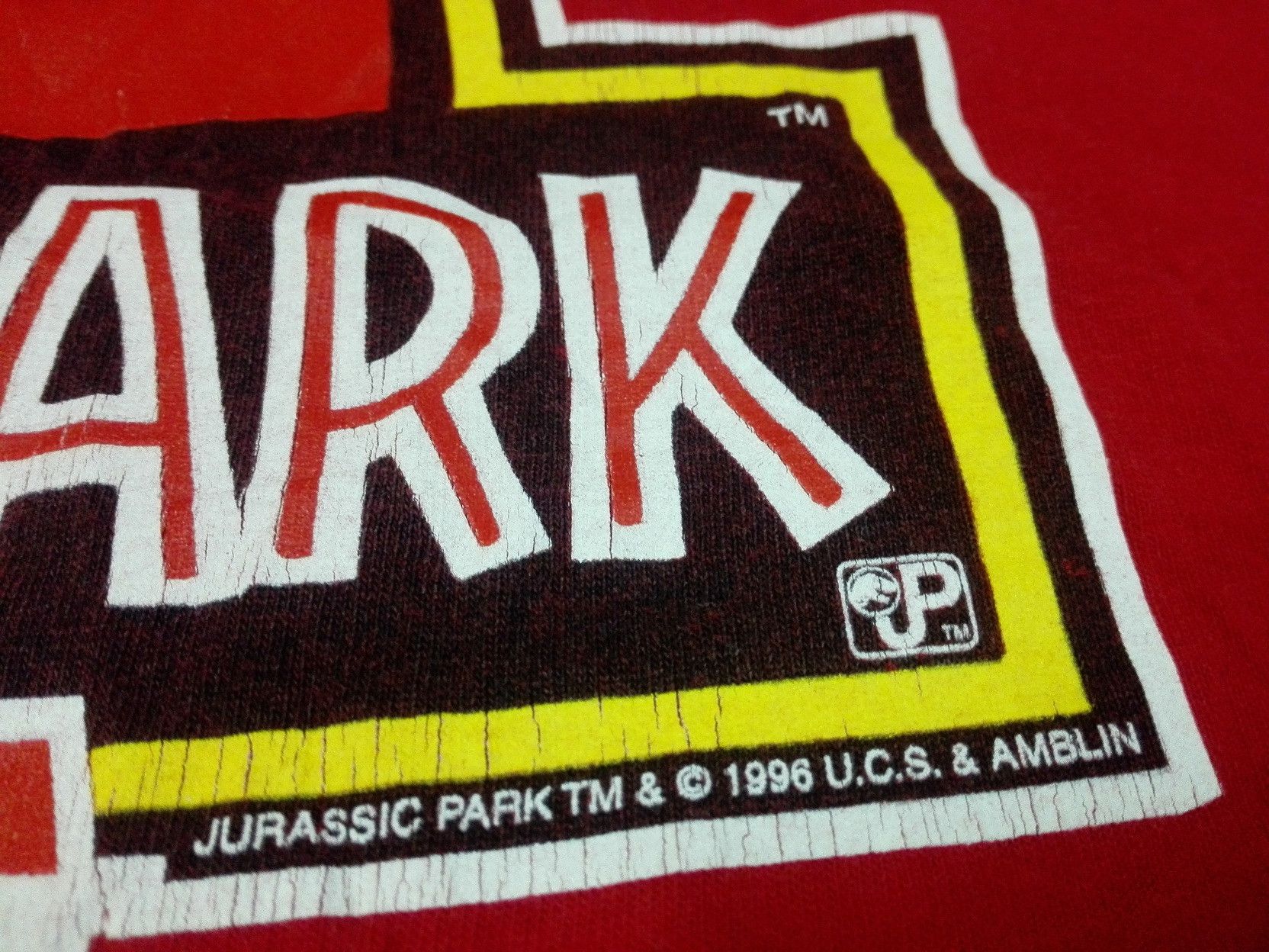 Universal Studios Vintage 90s Jurassic Park Dinosaur Universal Studios Size US M / EU 48-50 / 2 - 3 Thumbnail