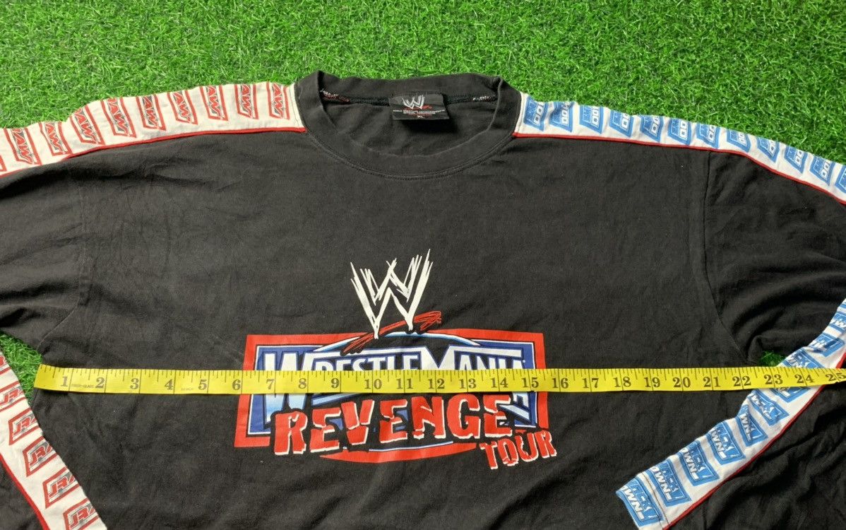 Vintage × WCW/nWo × WWF WWE Wresler Mania Revenge Tour Australia 2005 Tee Wcw Wwf Size US L / EU 52-54 / 3 - 9 Thumbnail