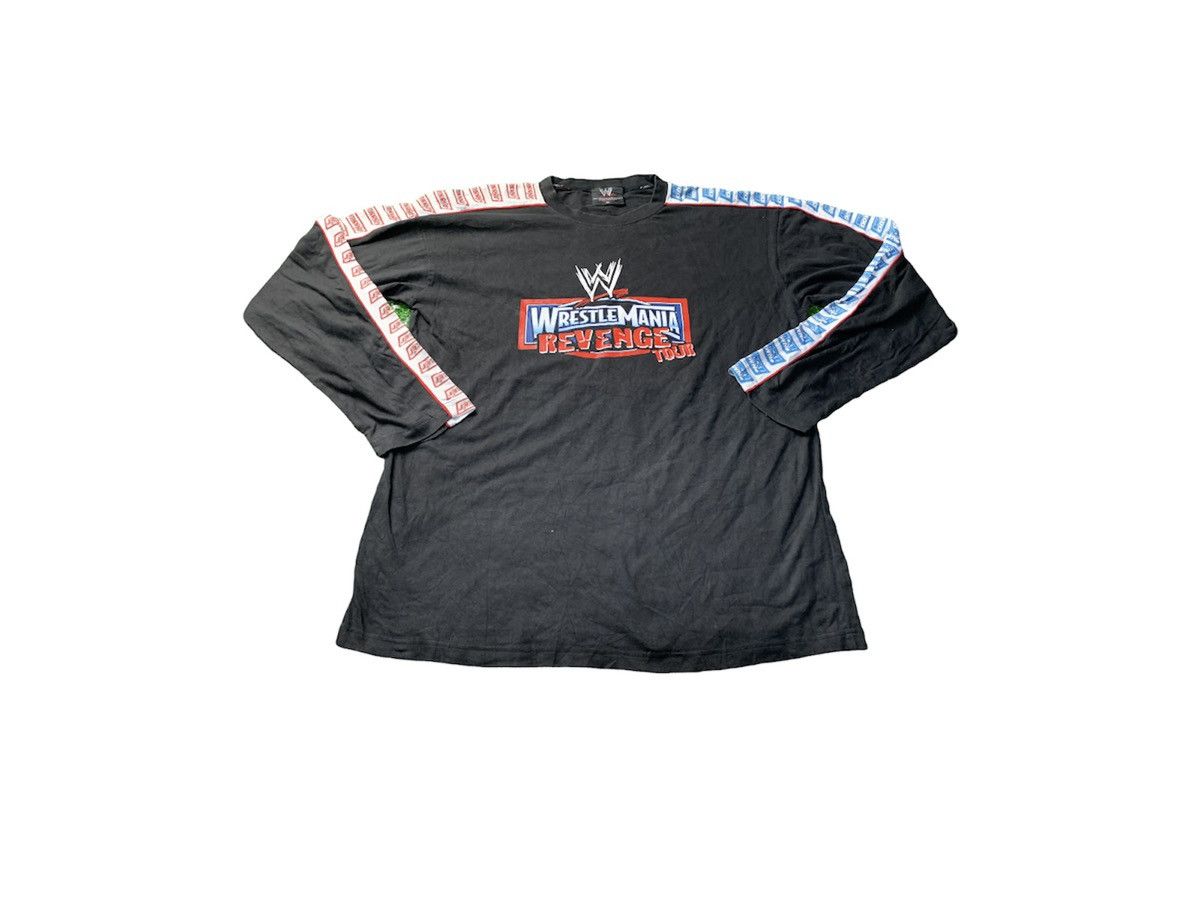 Vintage × WCW/nWo × WWF WWE Wresler Mania Revenge Tour Australia 2005 Tee Wcw Wwf Size US L / EU 52-54 / 3 - 1 Thumbnail