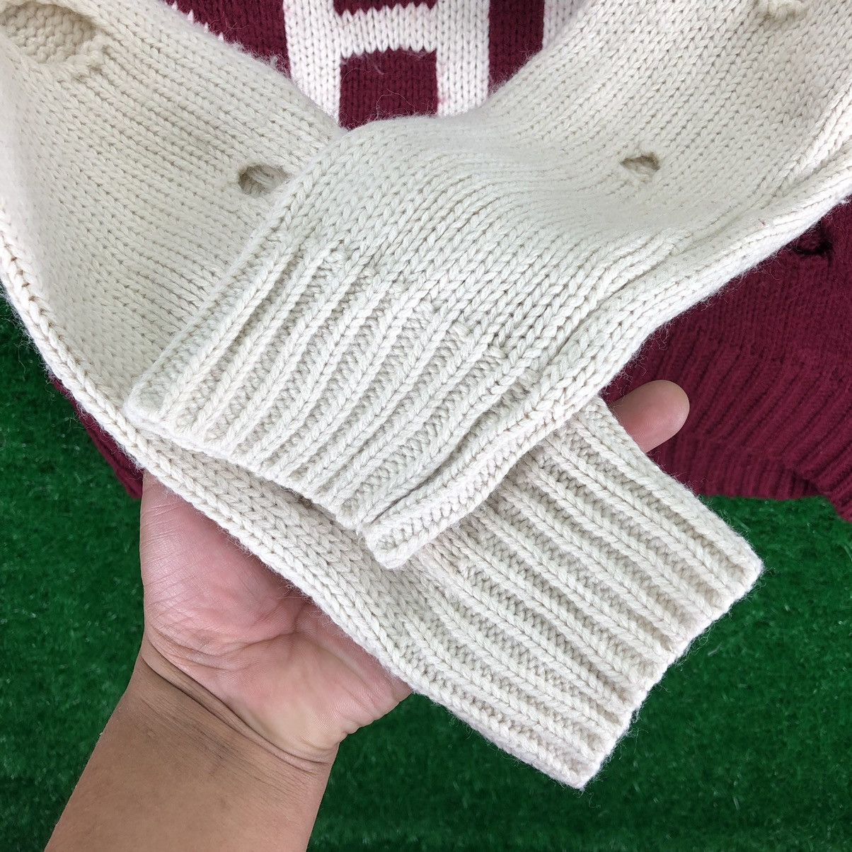Seditionaries Vintage 80's Knit Sweater Play Shop Distressed Punk Design Size S / US 4 / IT 40 - 10 Thumbnail