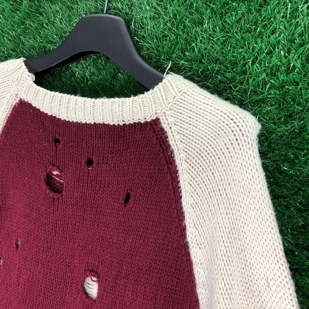 Seditionaries Vintage 80's Knit Sweater Play Shop Distressed Punk Design Size S / US 4 / IT 40 - 5 Thumbnail