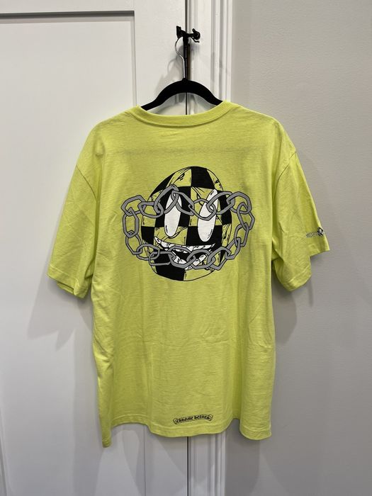 Chrome Hearts Chrome Hearts Matty Boy Lime Green Chain Link T-Shirt ...
