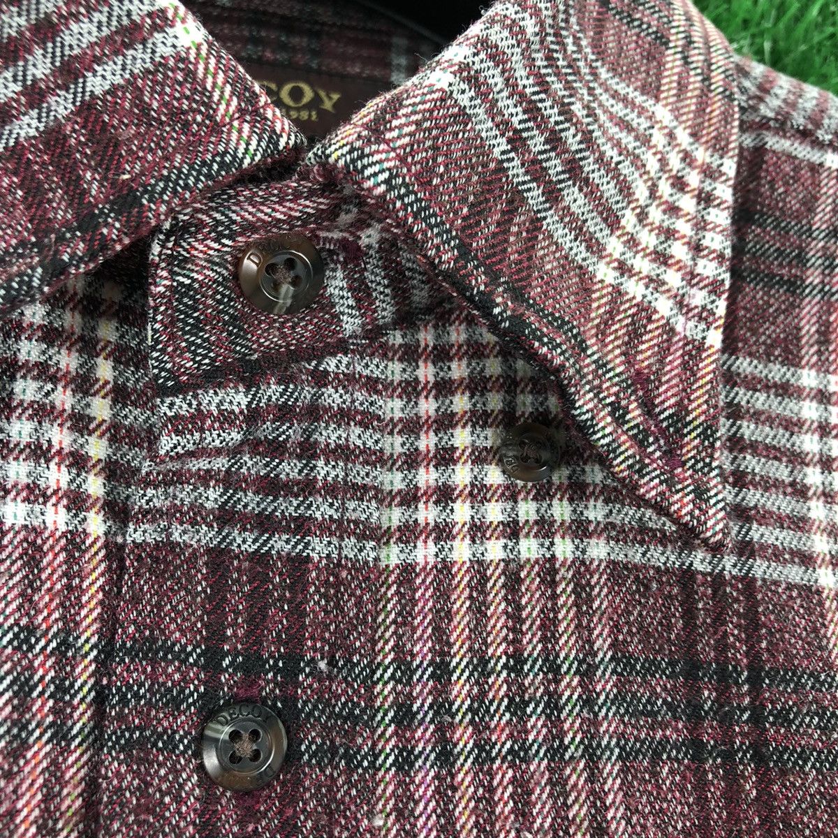 Flannel Vintage Wool Flannel Tartan Check by Decoy Size US S / EU 44-46 / 1 - 8 Thumbnail