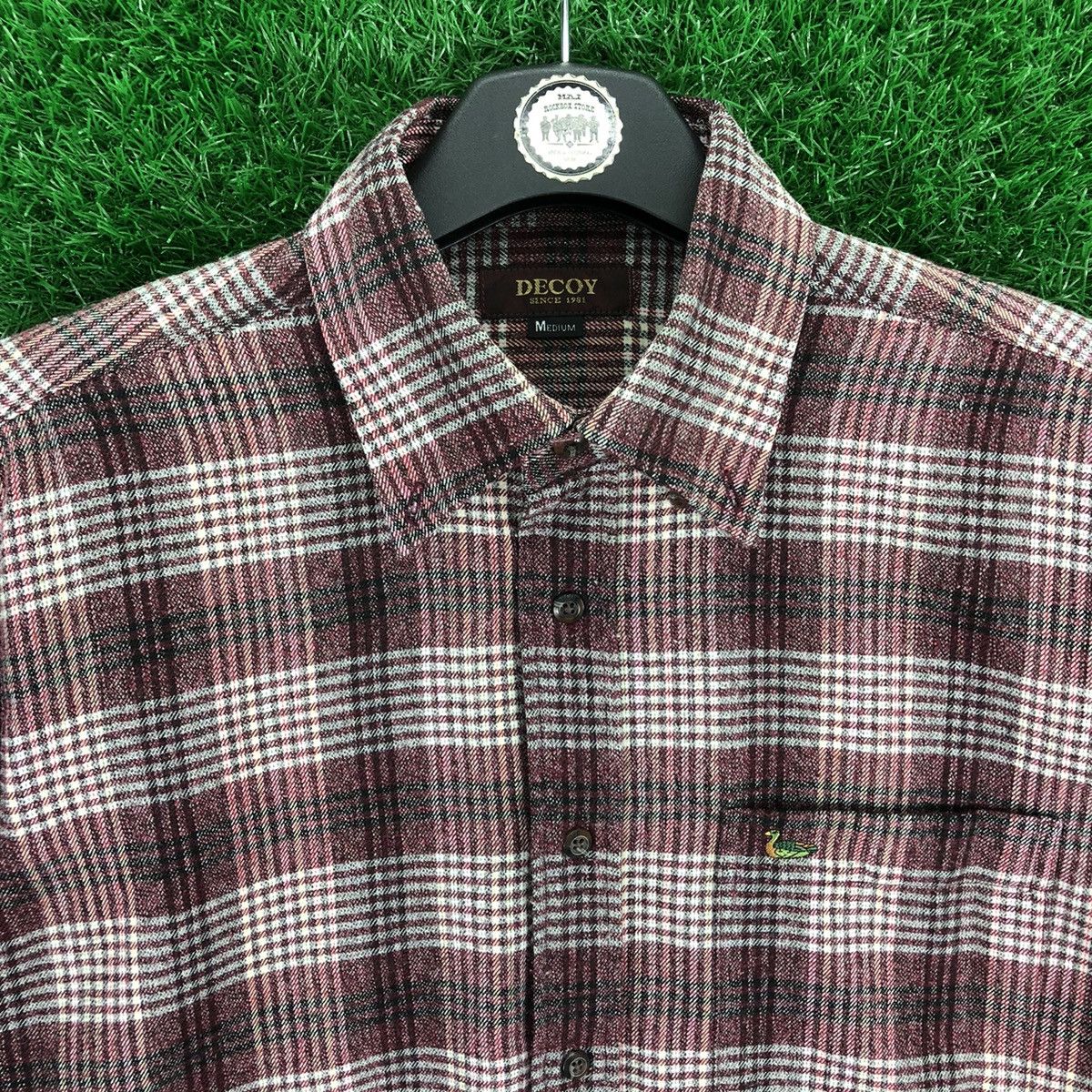 Flannel Vintage Wool Flannel Tartan Check by Decoy Size US S / EU 44-46 / 1 - 7 Thumbnail