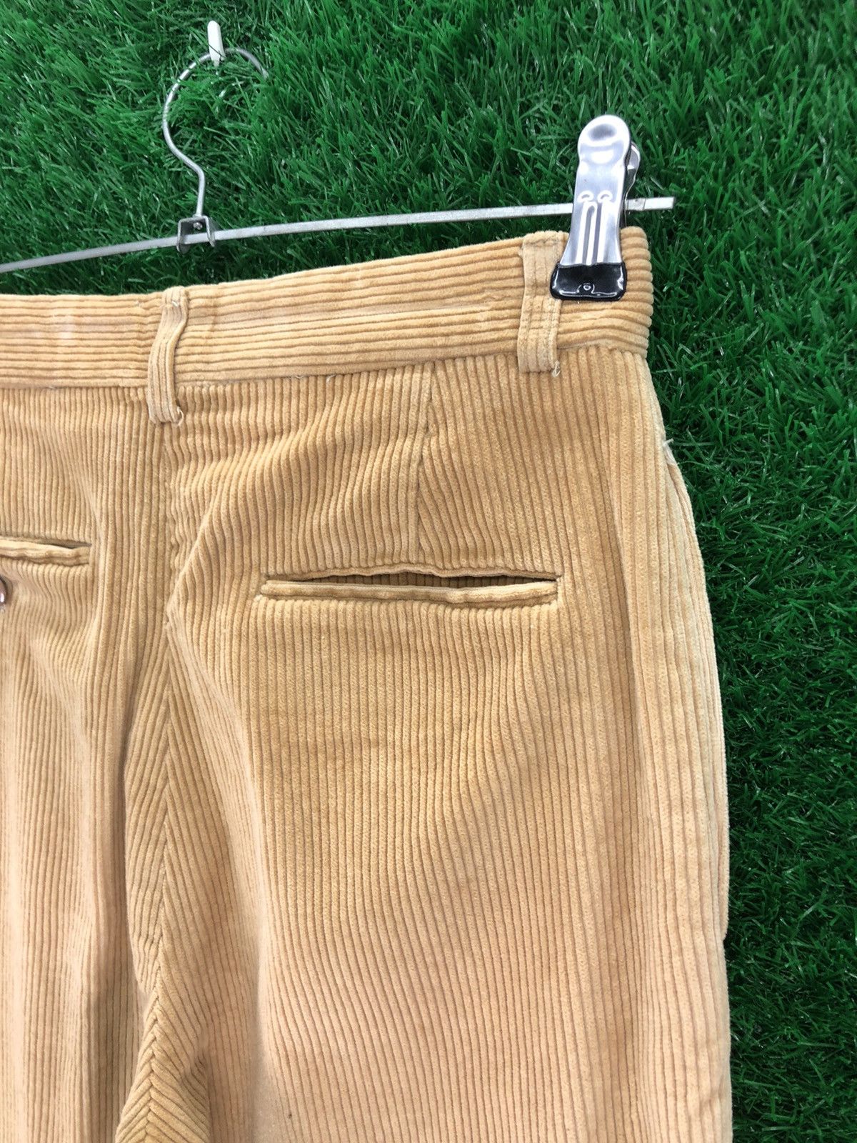 Save Khaki United Vintage 70's Corduroy Pants Talon Zipper W25 Size US 26 / EU 42 - 6 Thumbnail
