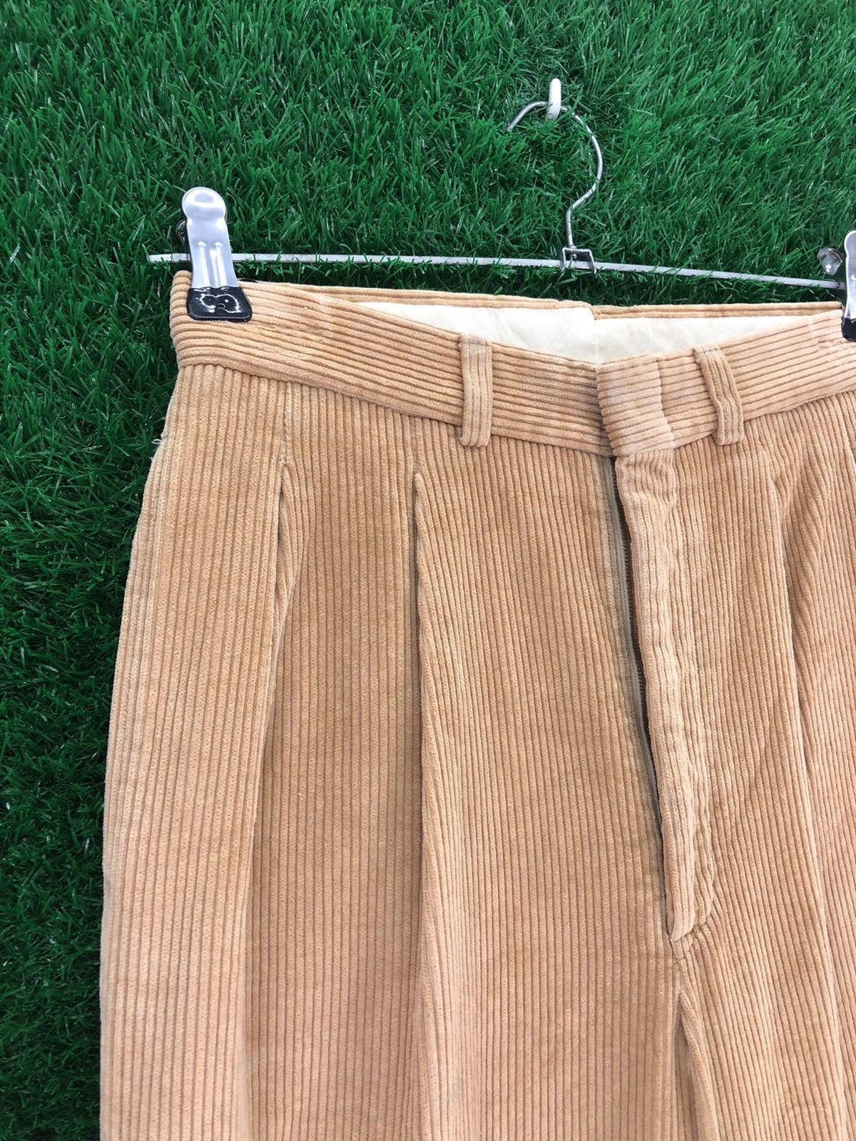 Save Khaki United Vintage 70's Corduroy Pants Talon Zipper W25 Size US 26 / EU 42 - 2 Thumbnail