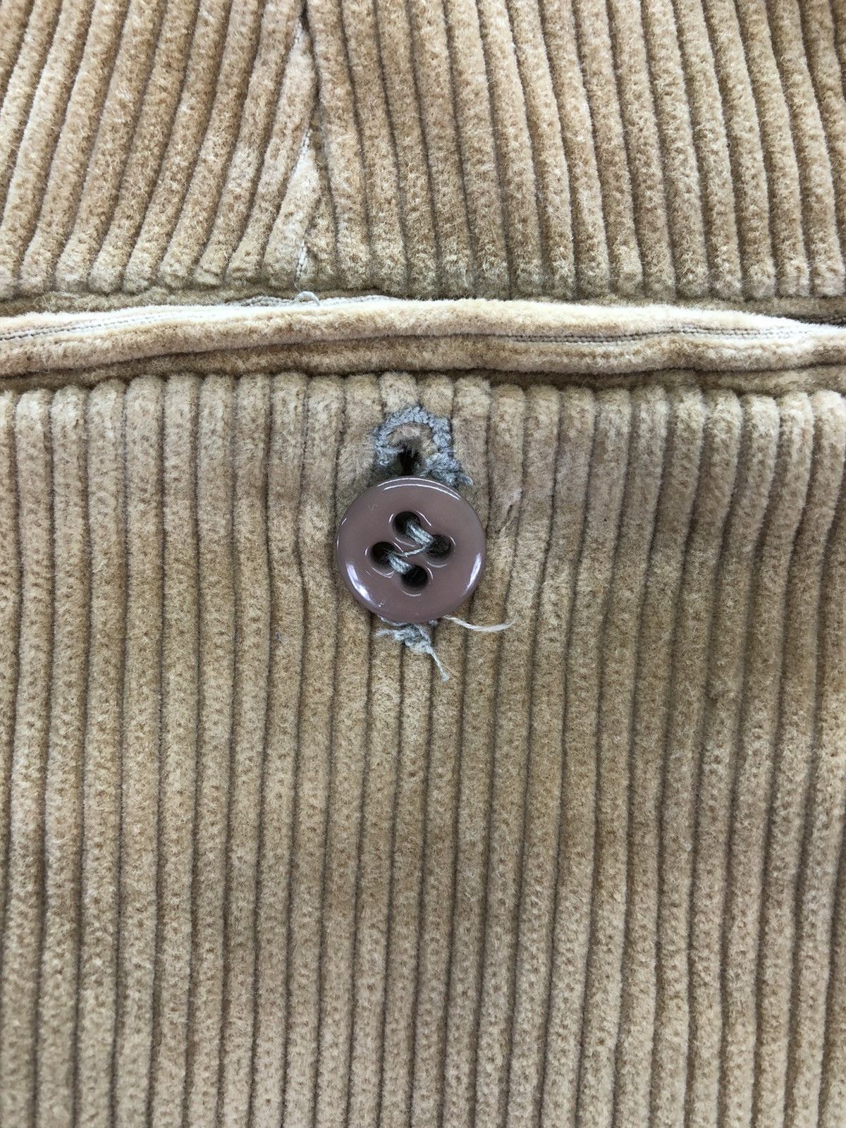 Save Khaki United Vintage 70's Corduroy Pants Talon Zipper W25 Size US 26 / EU 42 - 12 Thumbnail