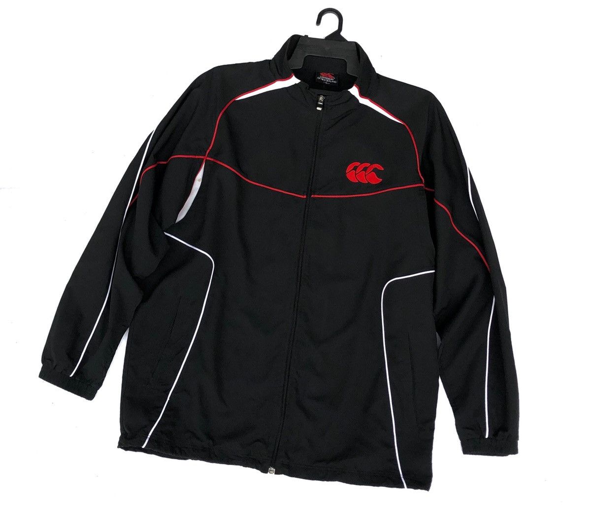Canterbury of New Zealand Canterbury Embossed Logo Windbreaker Size US XL / EU 56 / 4 - 2 Thumbnail