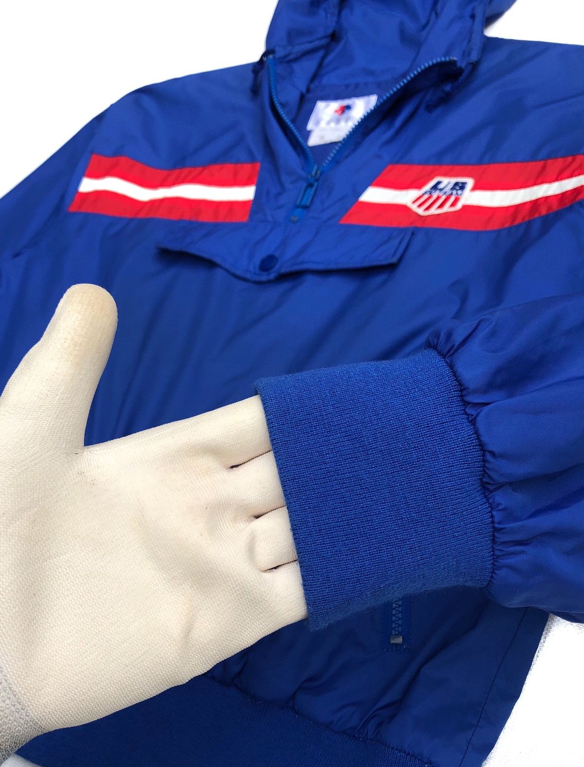Descente Vintage Descente Ski Team Windbreaker With Hoodie Size US L / EU 52-54 / 3 - 4 Thumbnail