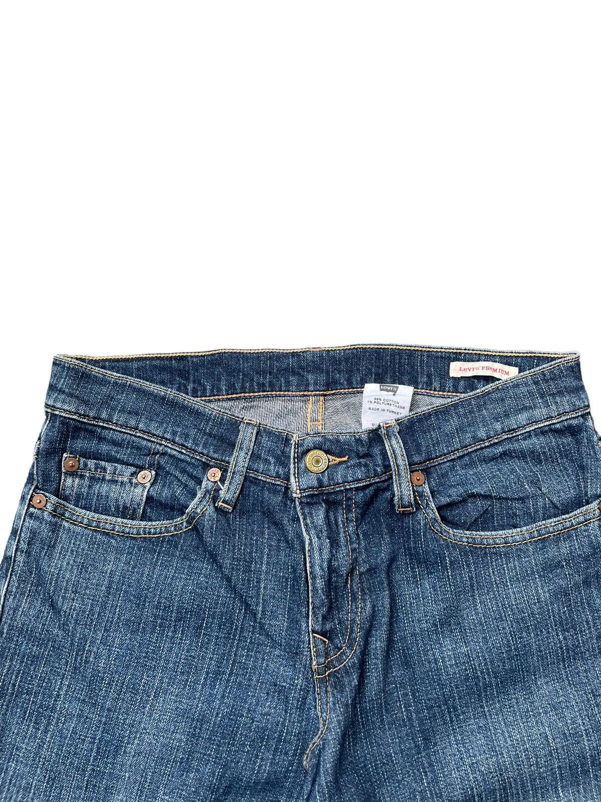 Levi's × Vintage Vintage 2003 Levis 50518 Flare Premium Distresed Size 31" - 5 Thumbnail