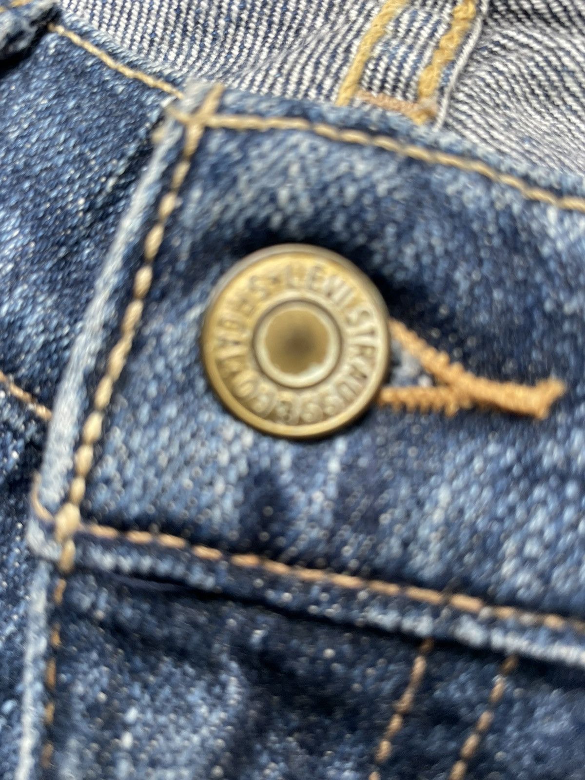 Levi's × Vintage Vintage 2003 Levis 50518 Flare Premium Distresed Size 31" - 15 Thumbnail