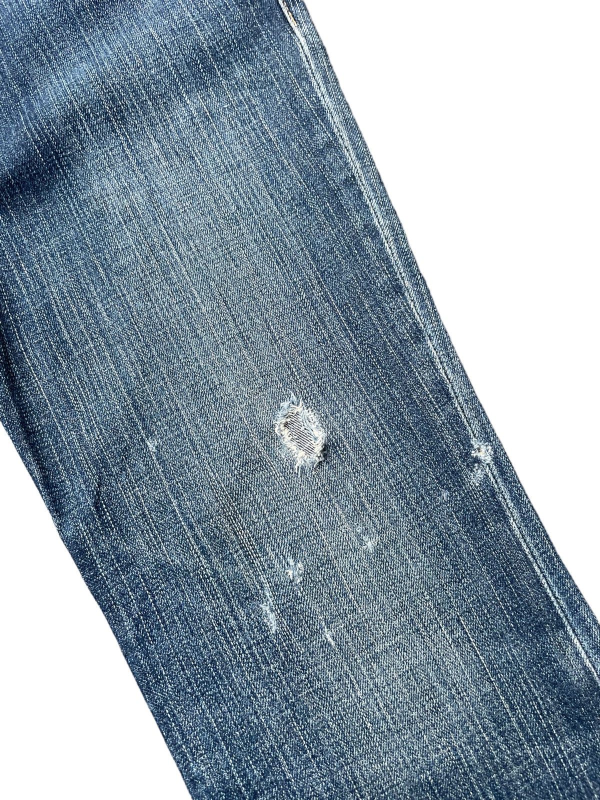 Levi's × Vintage Vintage 2003 Levis 50518 Flare Premium Distresed Size 31" - 4 Thumbnail