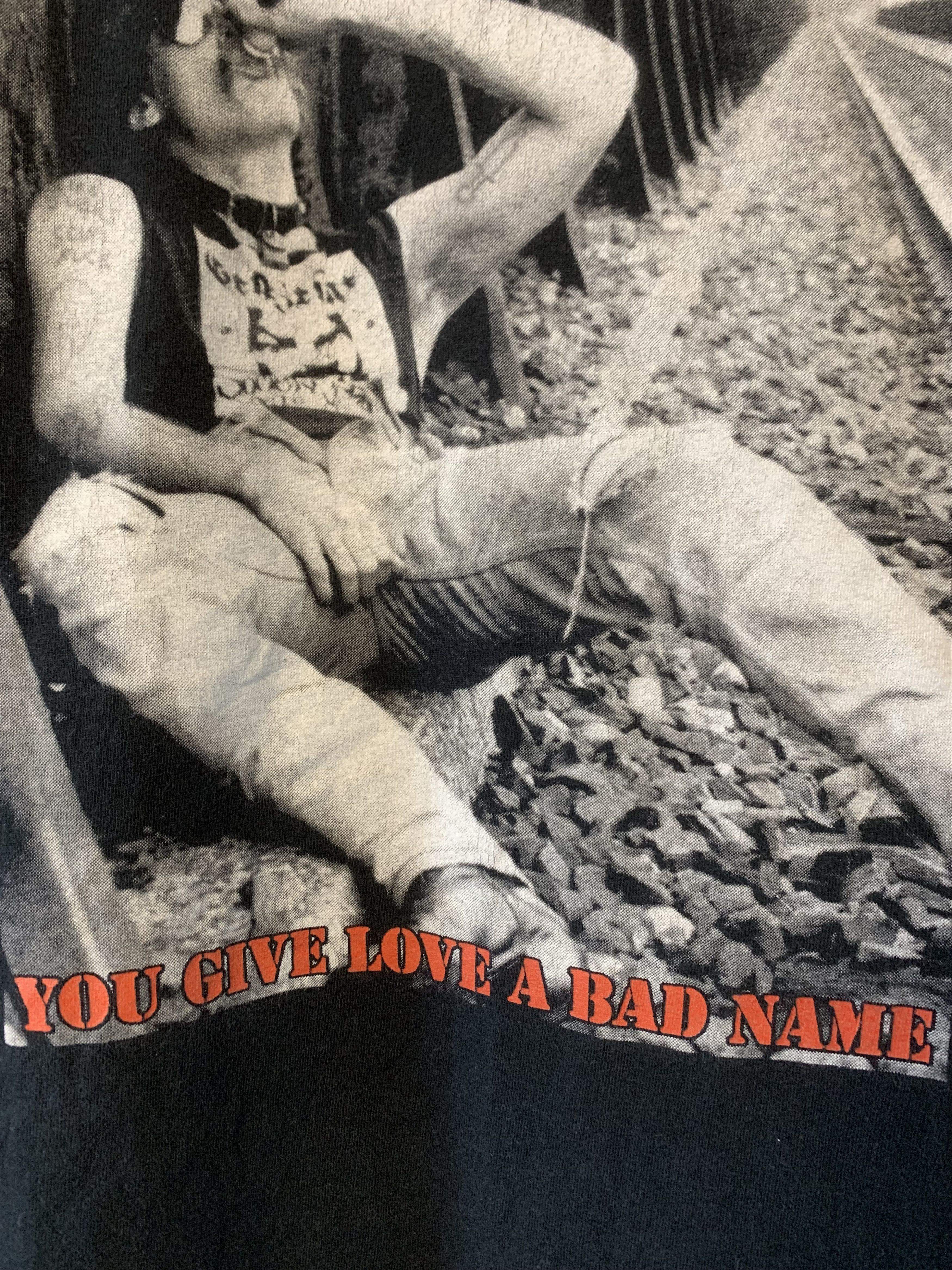 Band Tees × Vintage 90s GG Alin "You Give Love A Bad Name" Size US L / EU 52-54 / 3 - 4 Thumbnail