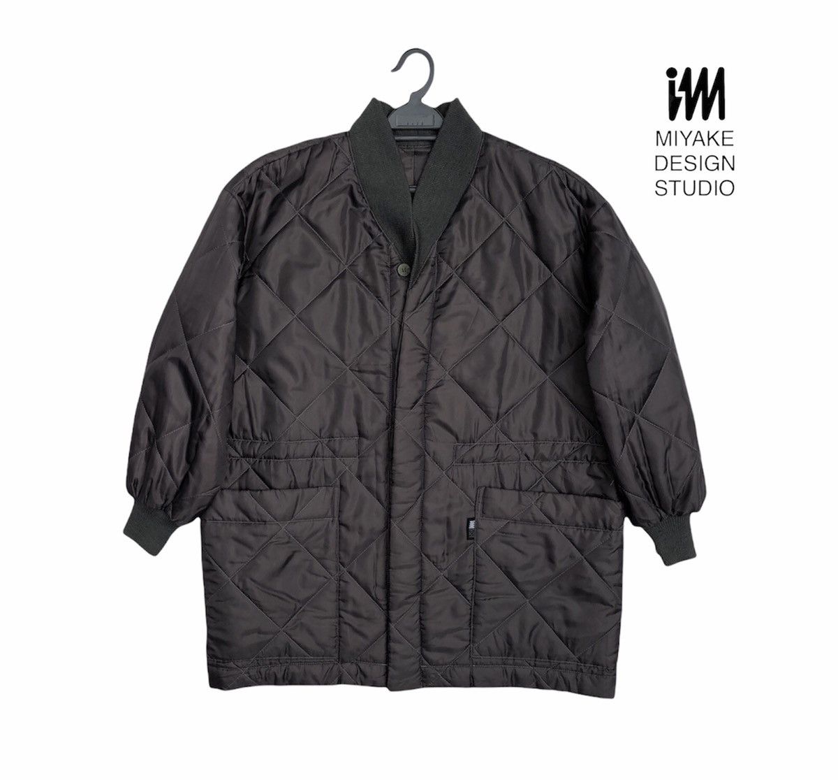 Issey Miyake Vintage 80s Miyake design Studio Quilted jacket Size US M / EU 48-50 / 2 - 1 Thumbnail