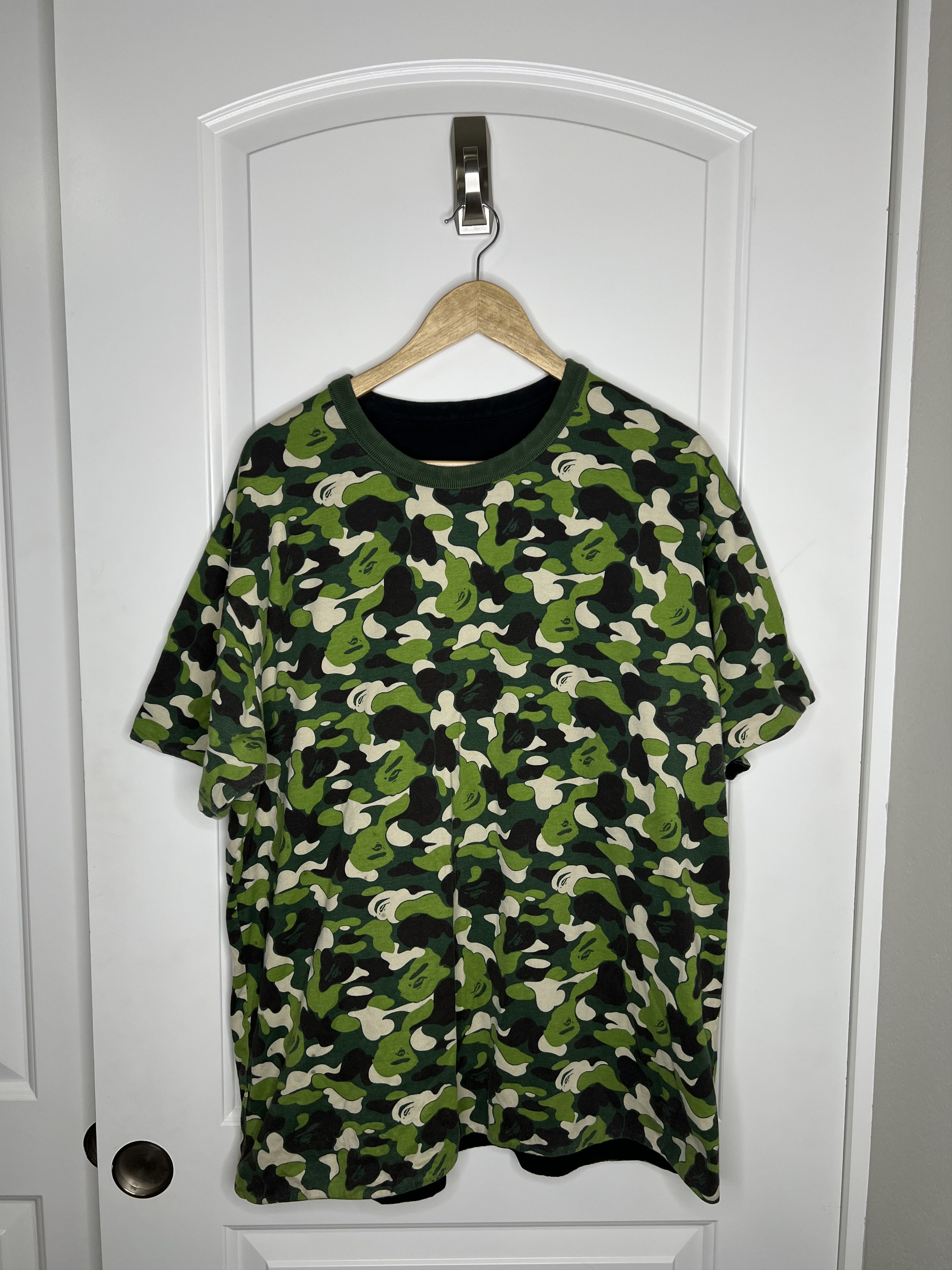 Bape A Bathing Ape Camo Reversible T-Shirt Size US XL / EU 56 / 4 - 2 Thumbnail