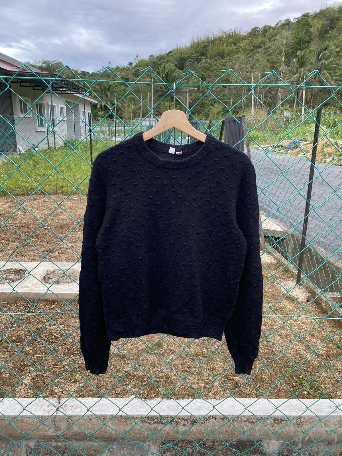 image of Lemaire Knitwear in Black, Women's (Size Large)