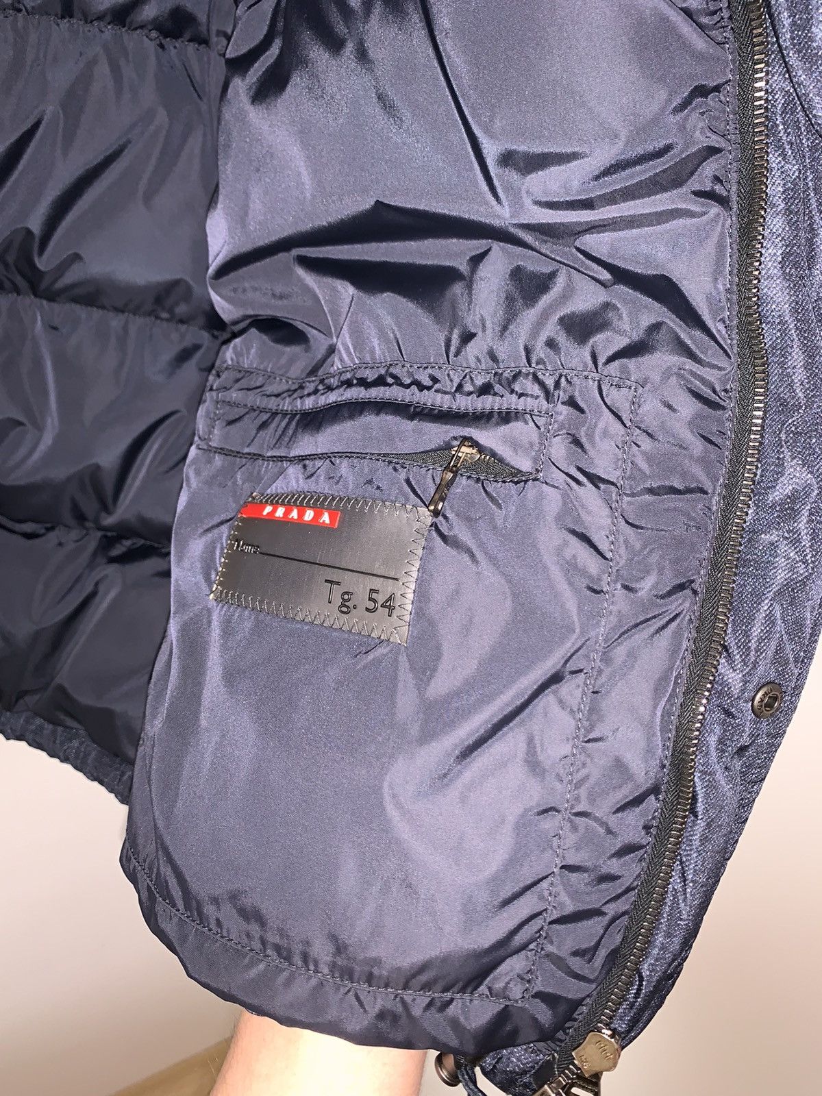 Prada Vintage Prada Red Tab Puffer Jacket Size US M / EU 48-50 / 2 - 8 Thumbnail