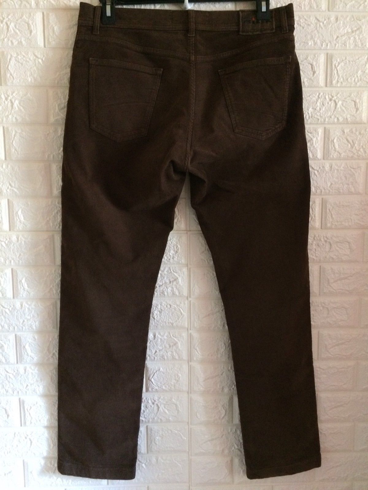 Kiton Kiton Brown Corduroy Trousers Size US 35 - 2 Thumbnail