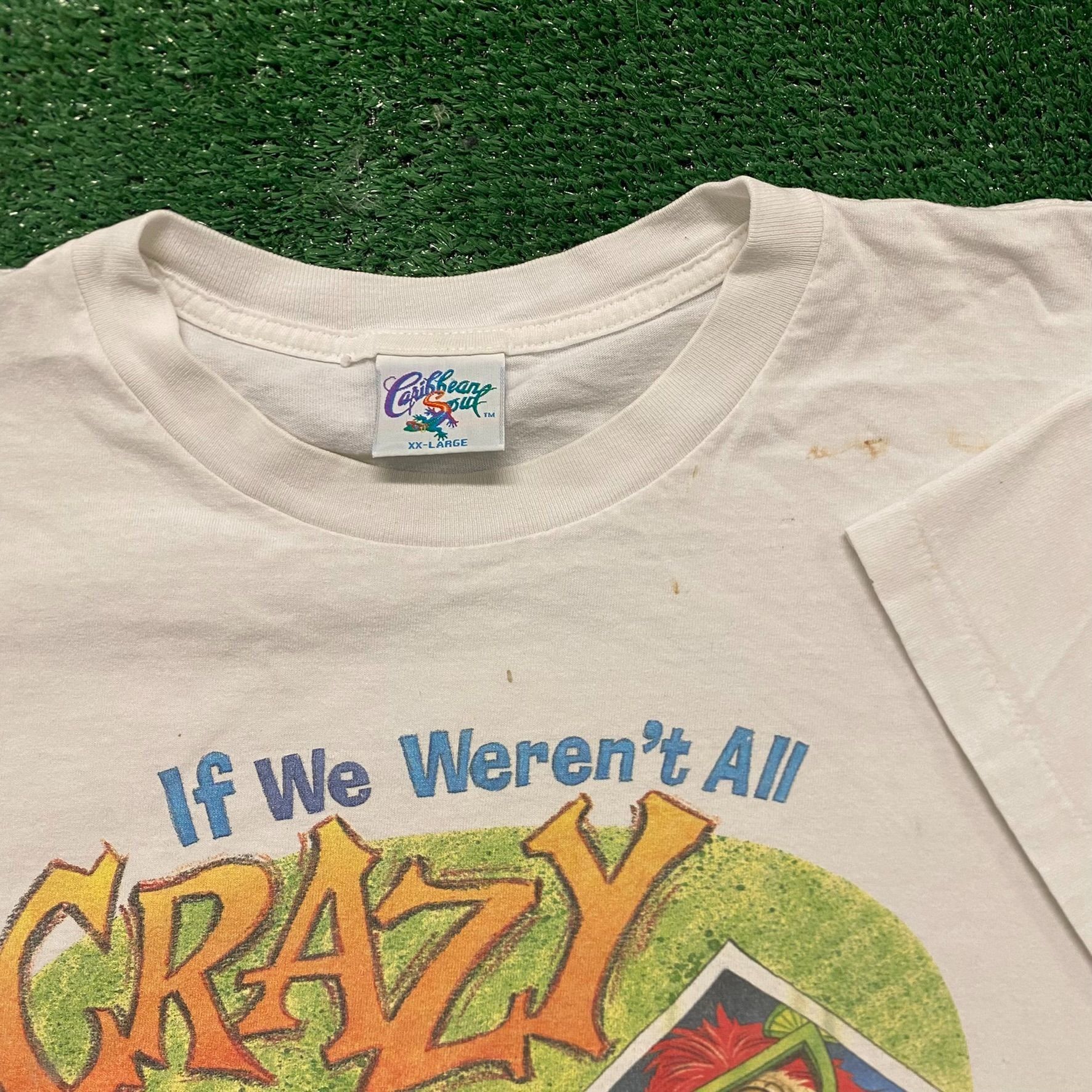 Band Tees Jimmy Buffett Margaritaville Crazy Parrot Vintage T-Shirt Size US XXL / EU 58 / 5 - 4 Thumbnail