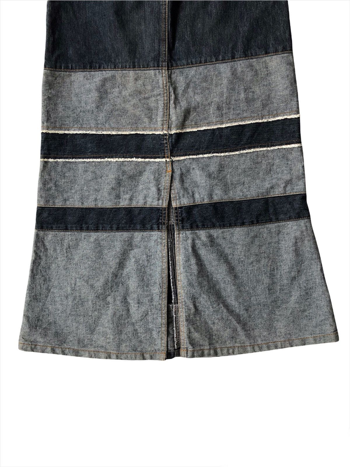 Hysteric Glamour GRAIL🔥Hysteric Glamour Hagi Patchwork Style Long Skirt Size 26" / US 2 / IT 38 - 7 Thumbnail