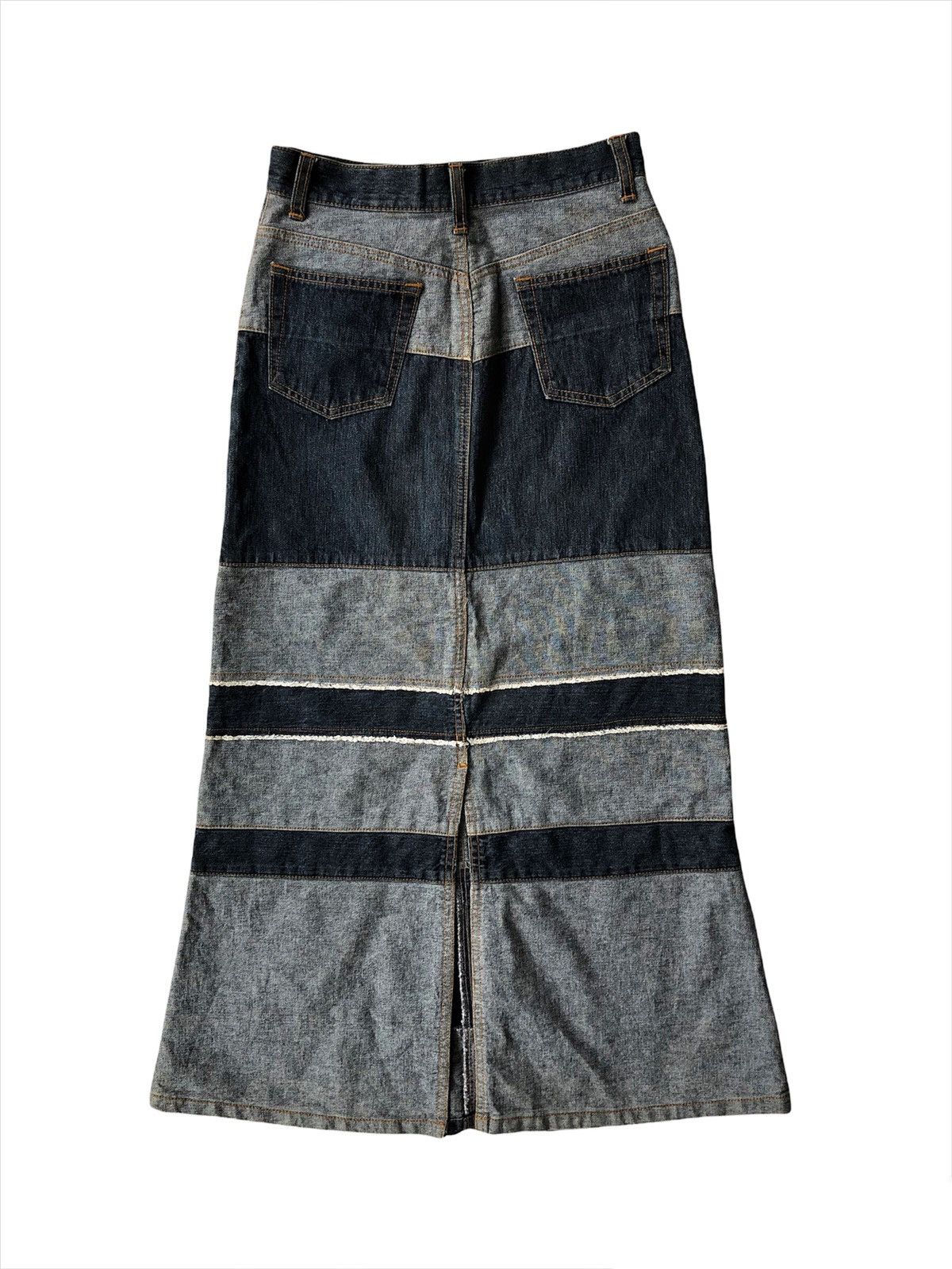 Hysteric Glamour GRAIL🔥Hysteric Glamour Hagi Patchwork Style Long Skirt Size 26" / US 2 / IT 38 - 5 Thumbnail