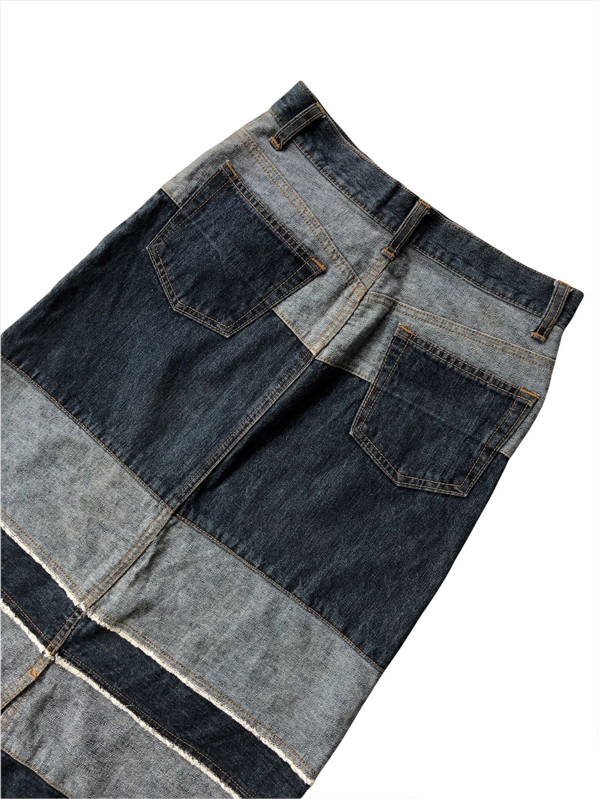 Hysteric Glamour GRAIL🔥Hysteric Glamour Hagi Patchwork Style Long Skirt Size 26" / US 2 / IT 38 - 6 Thumbnail
