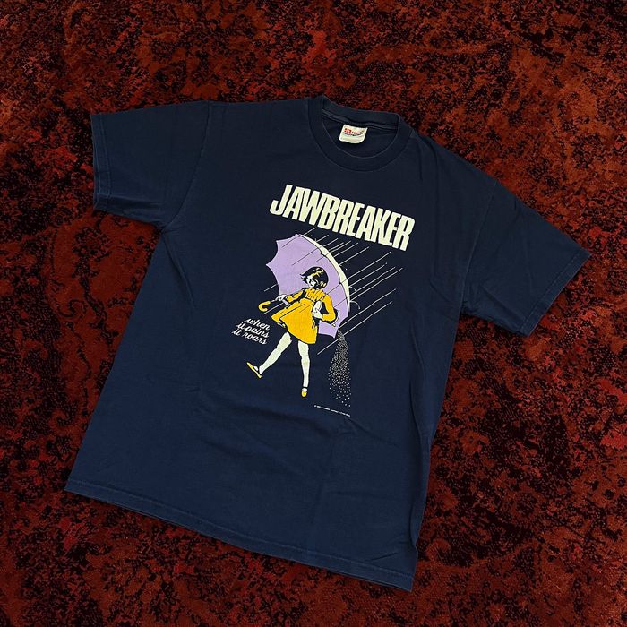 Vintage 1993 Jawbreaker “When It Pains It Roars” Morton Salt Tee